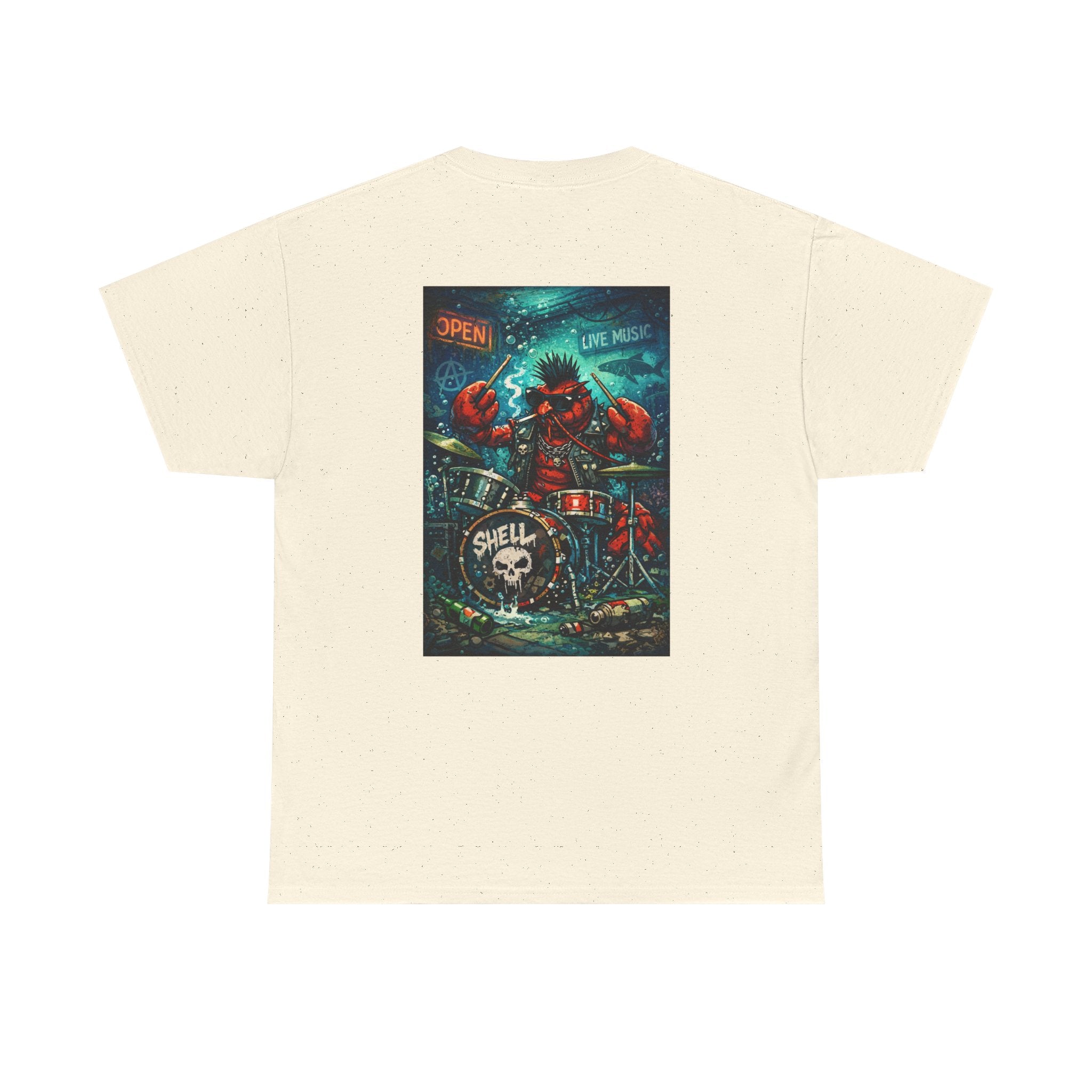 Drummer Lobstar  - Graphic T-Shirt