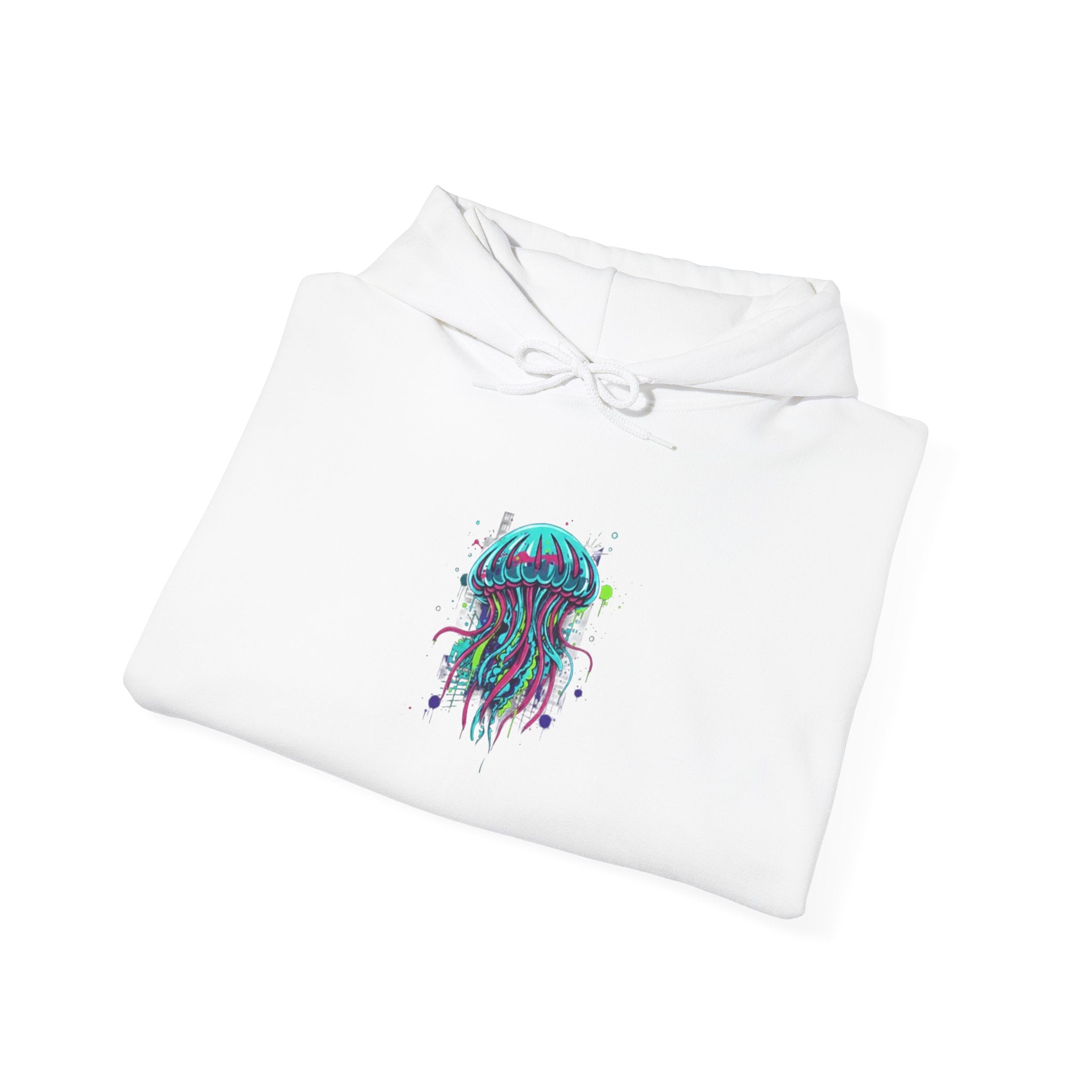 Graffiti Jellyfish - Graphic Hoodie