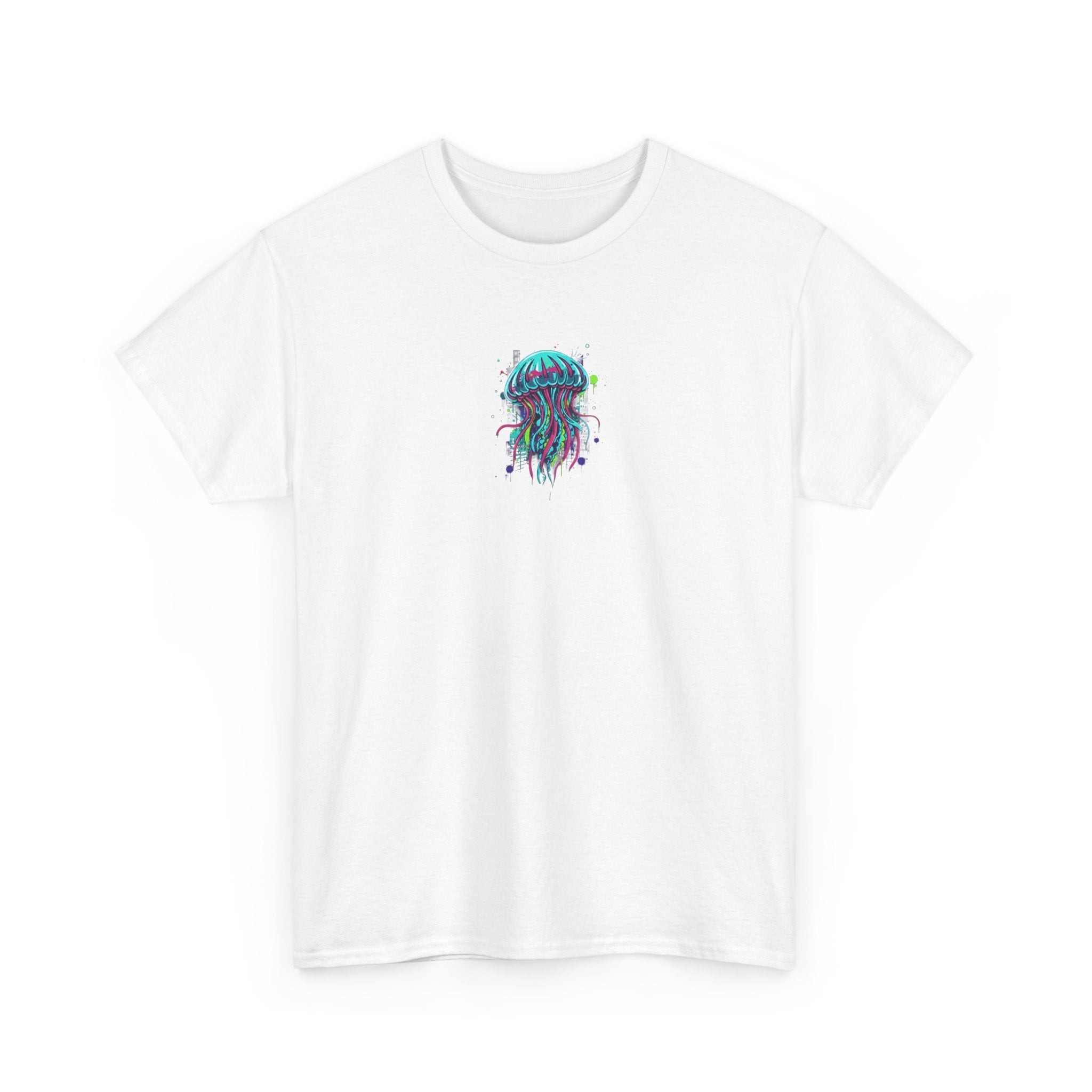 Graffiti Jellyfish - Graphic T-Shirt