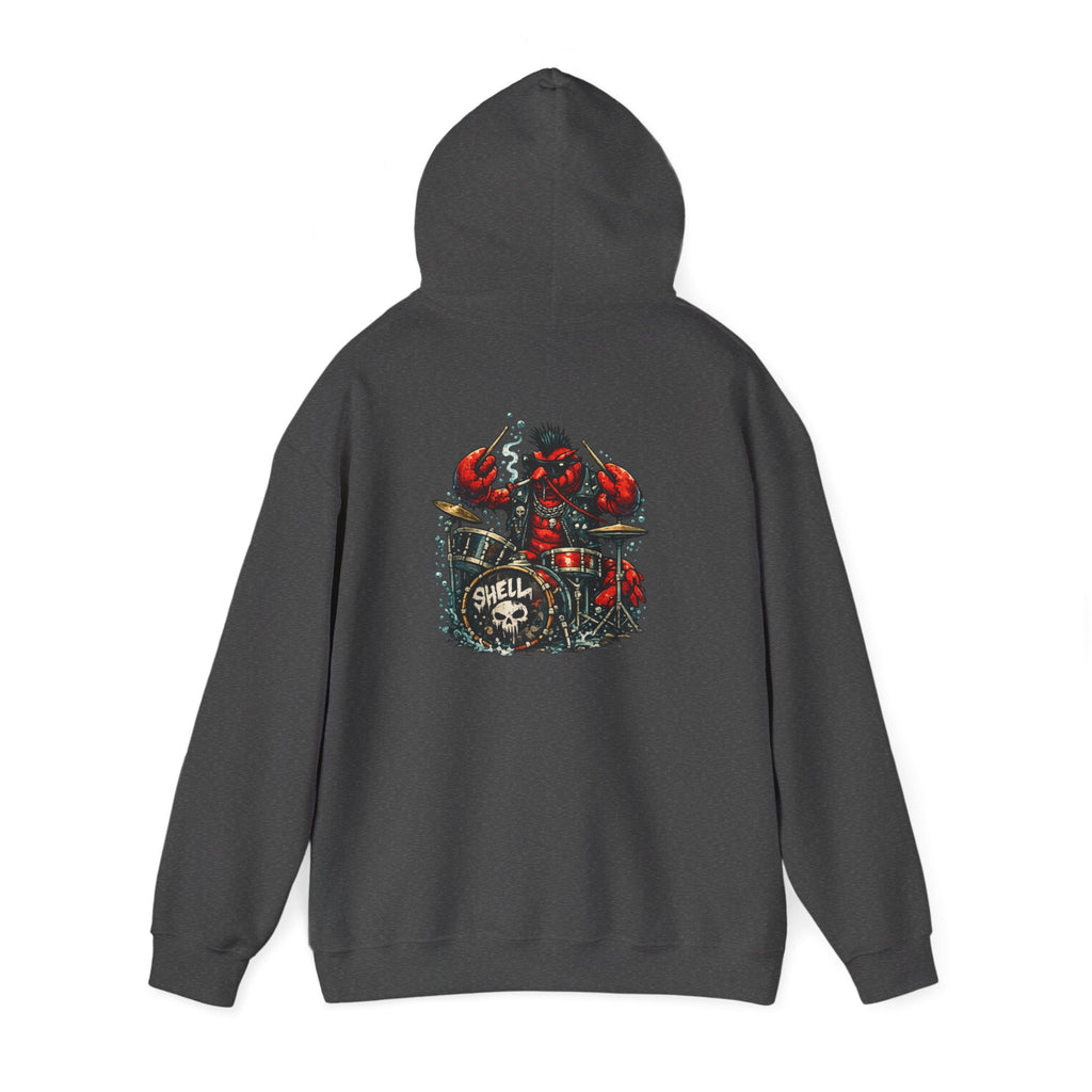 Lobster drums - "Made under pressure. Made below sea level." - Graphic Hoodie