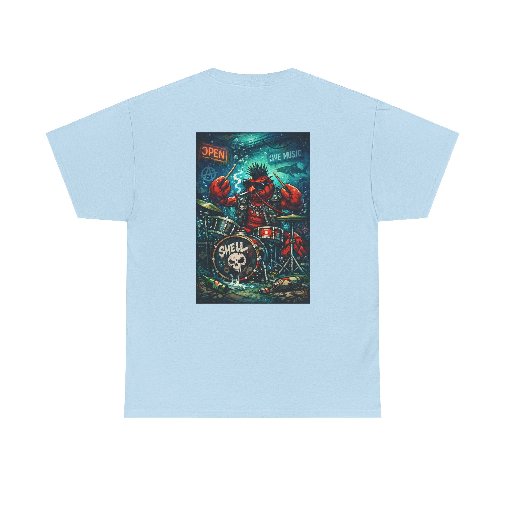 Drummer Lobstar  - Graphic T-Shirt