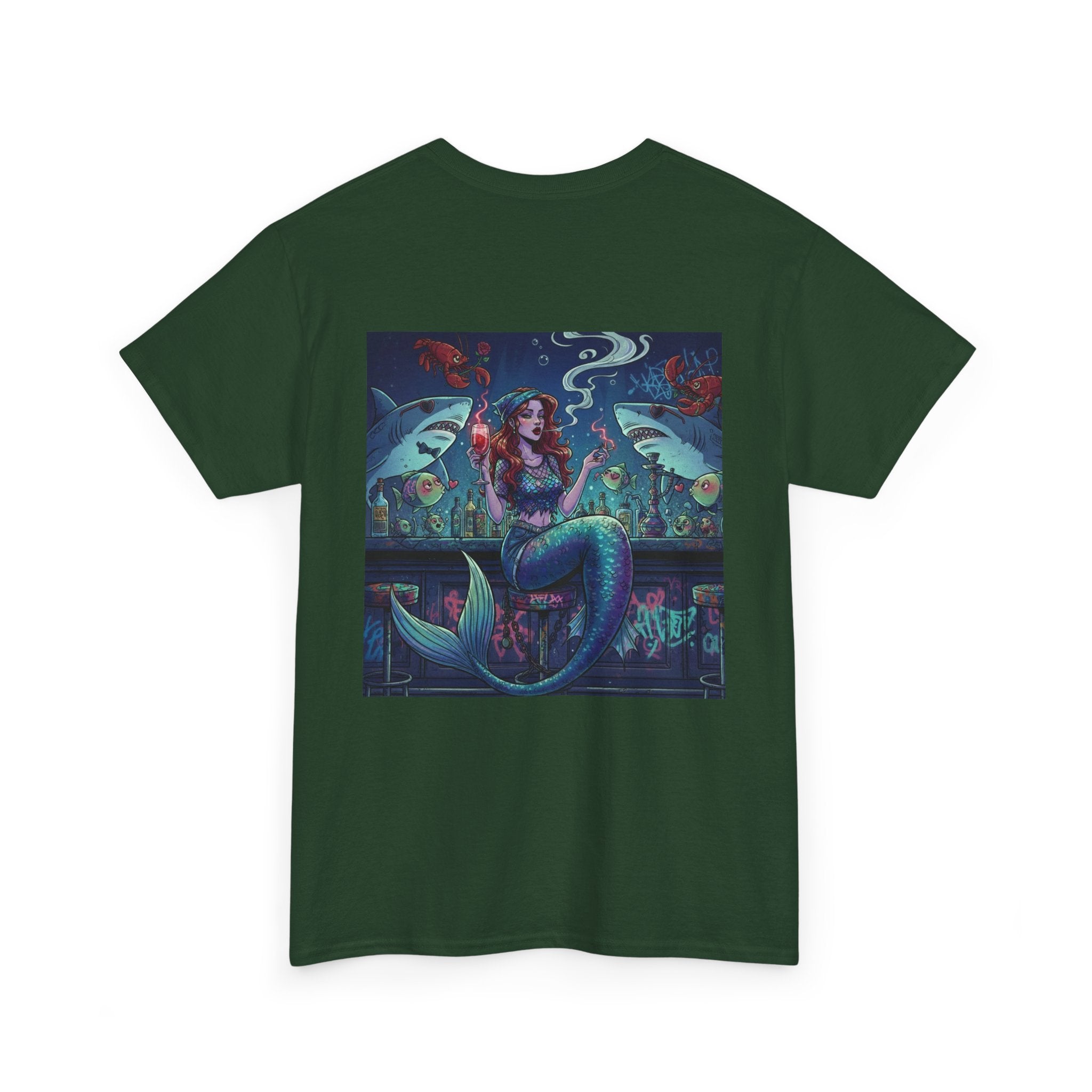 Mermaid at the Bar - Graphic T-Shirt