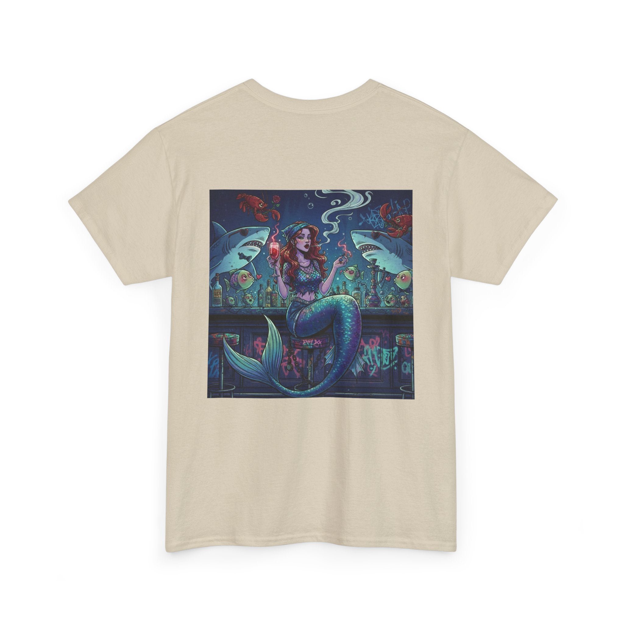 Mermaid at the Bar - Graphic T-Shirt