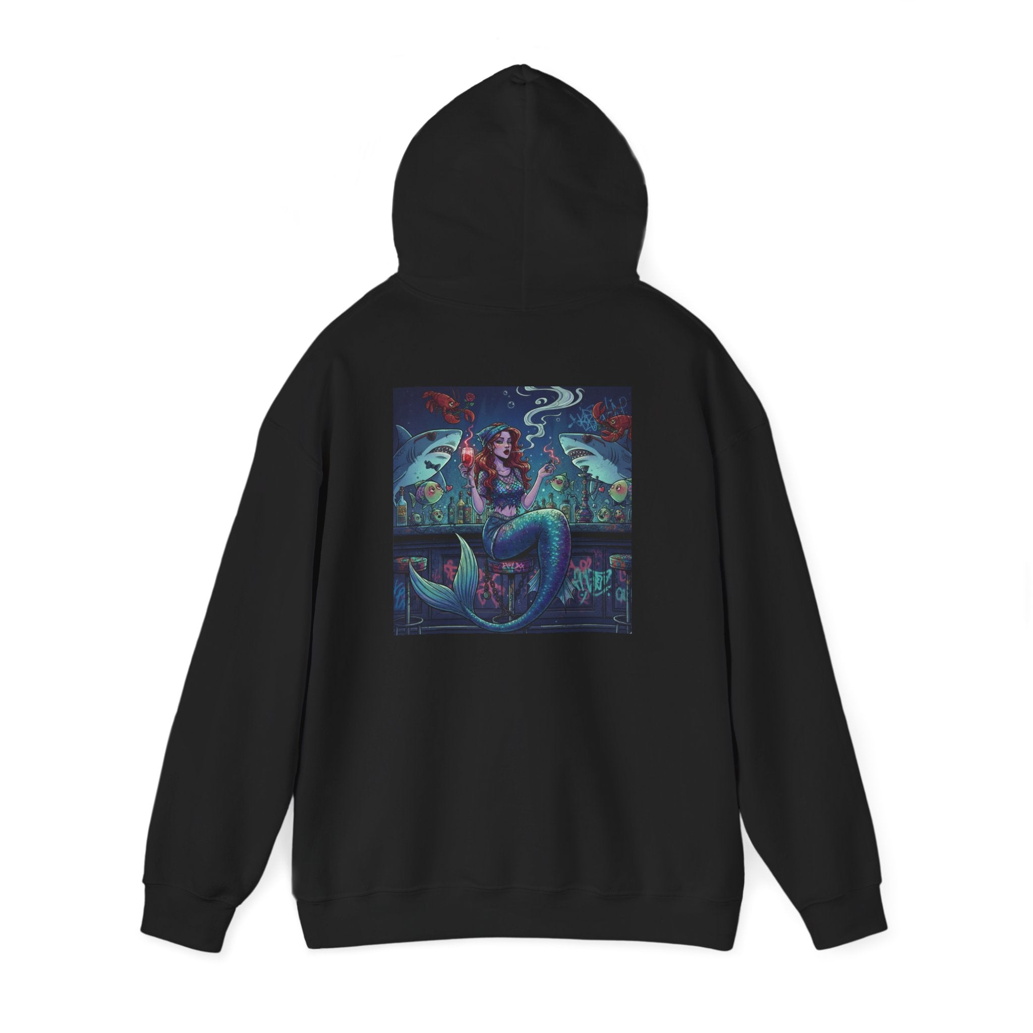 Mermaid at the bar - Graphic hoodie