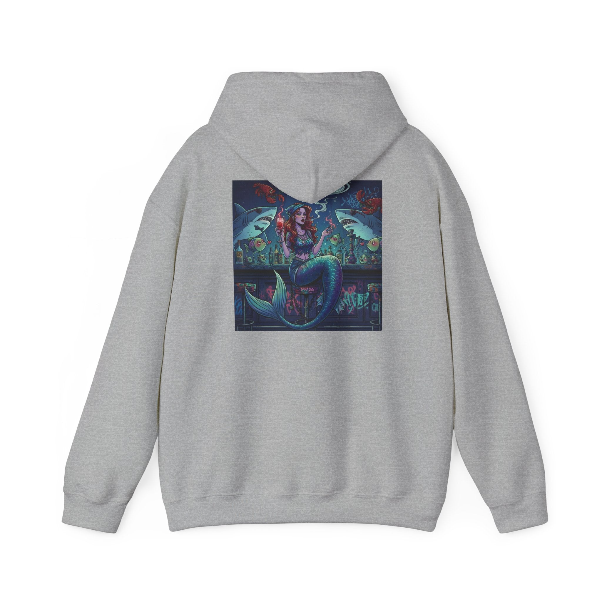 Mermaid at the bar - Graphic hoodie