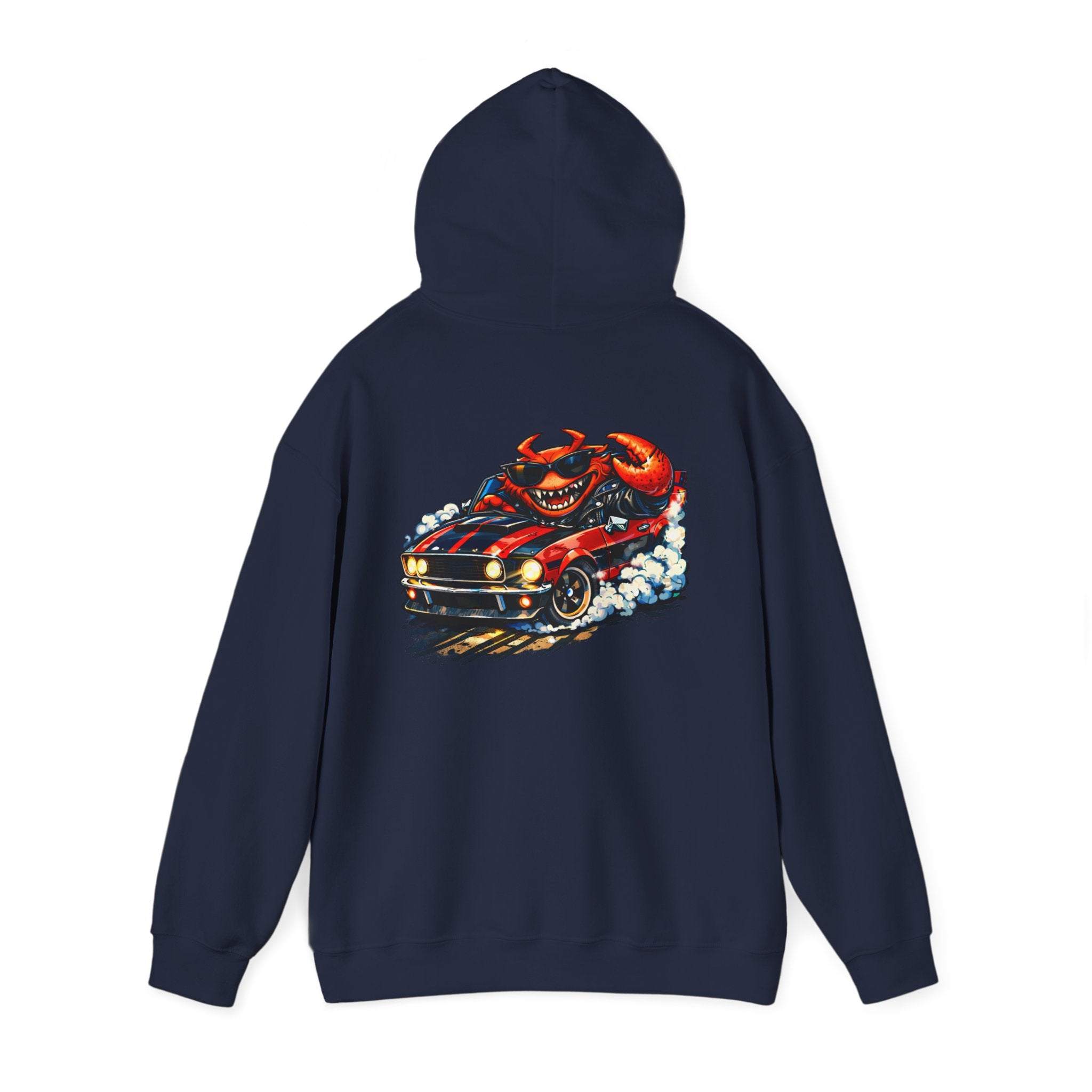 Joyrider Crab - "Made under pressure. Made below sea level." - Graphic hoodie