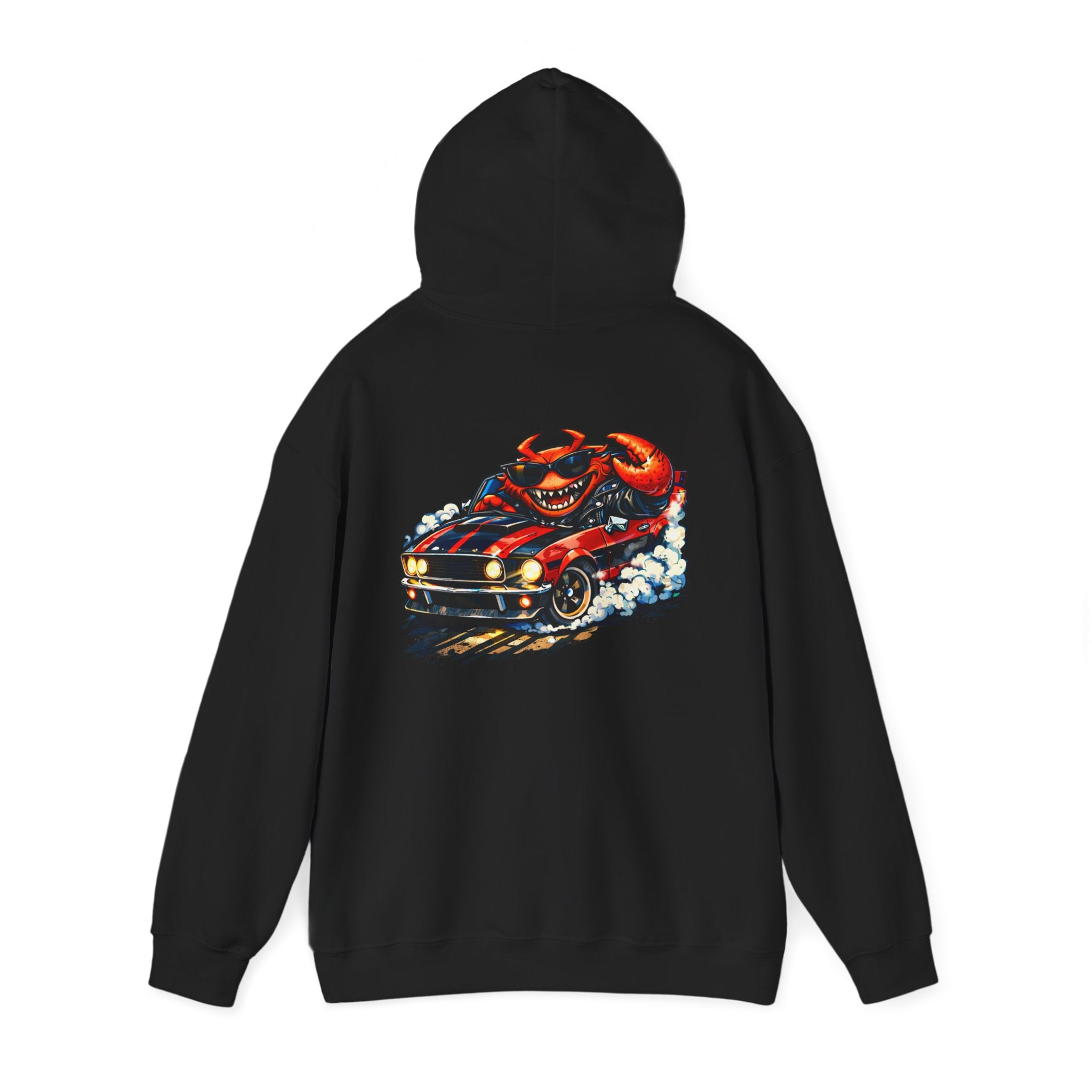 Joyrider Crab - "Made under pressure. Made below sea level." - Graphic hoodie