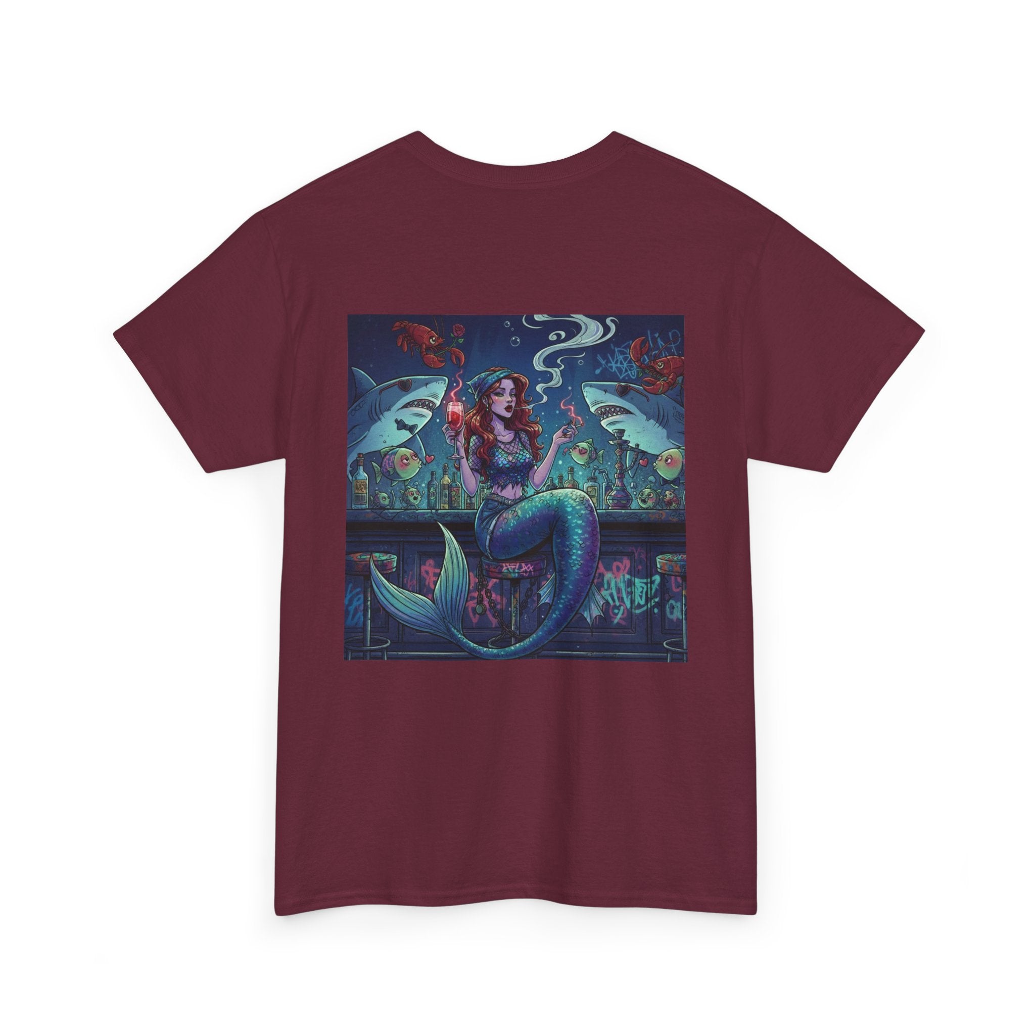 Mermaid at the Bar - Graphic T-Shirt