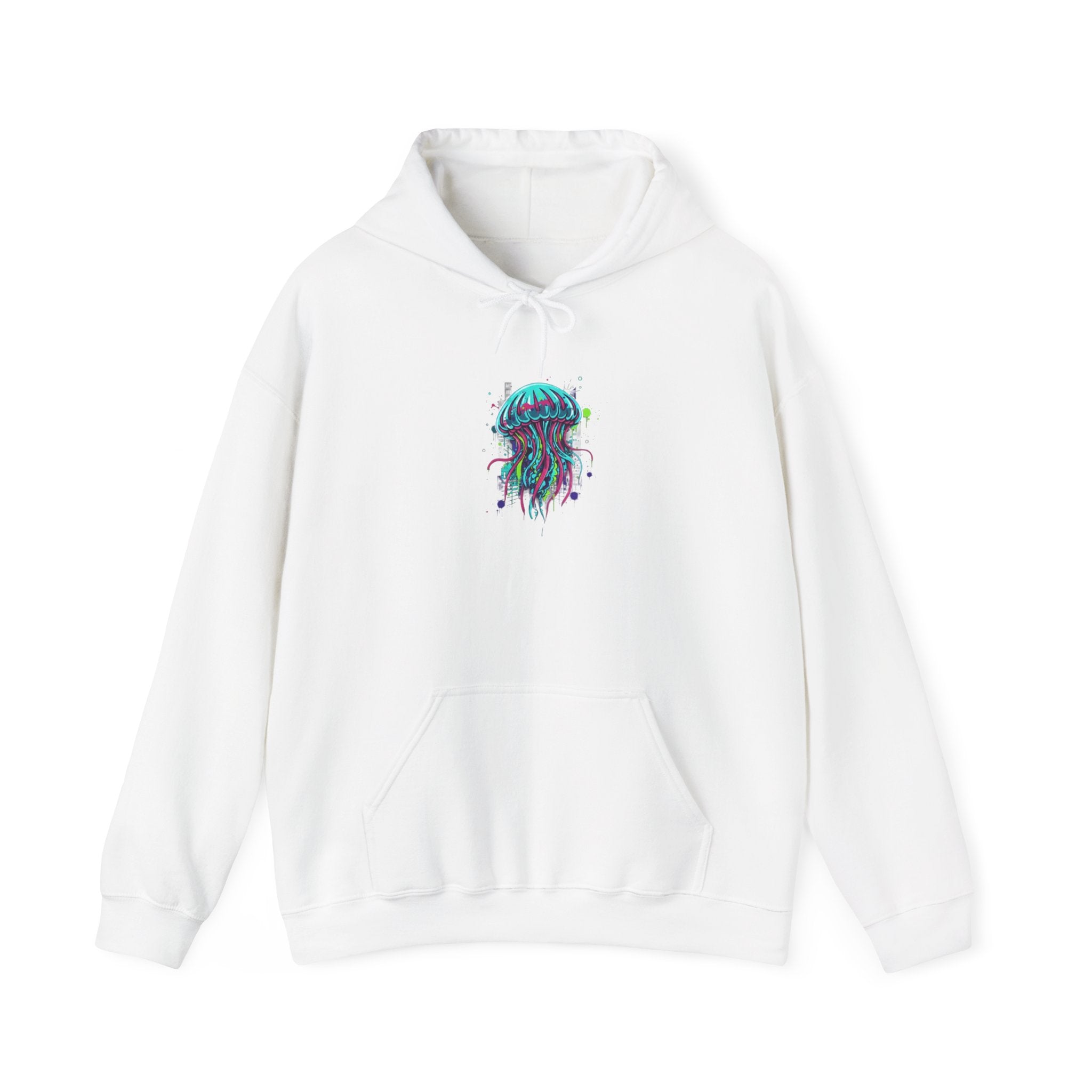Graffiti Jellyfish - Graphic Hoodie