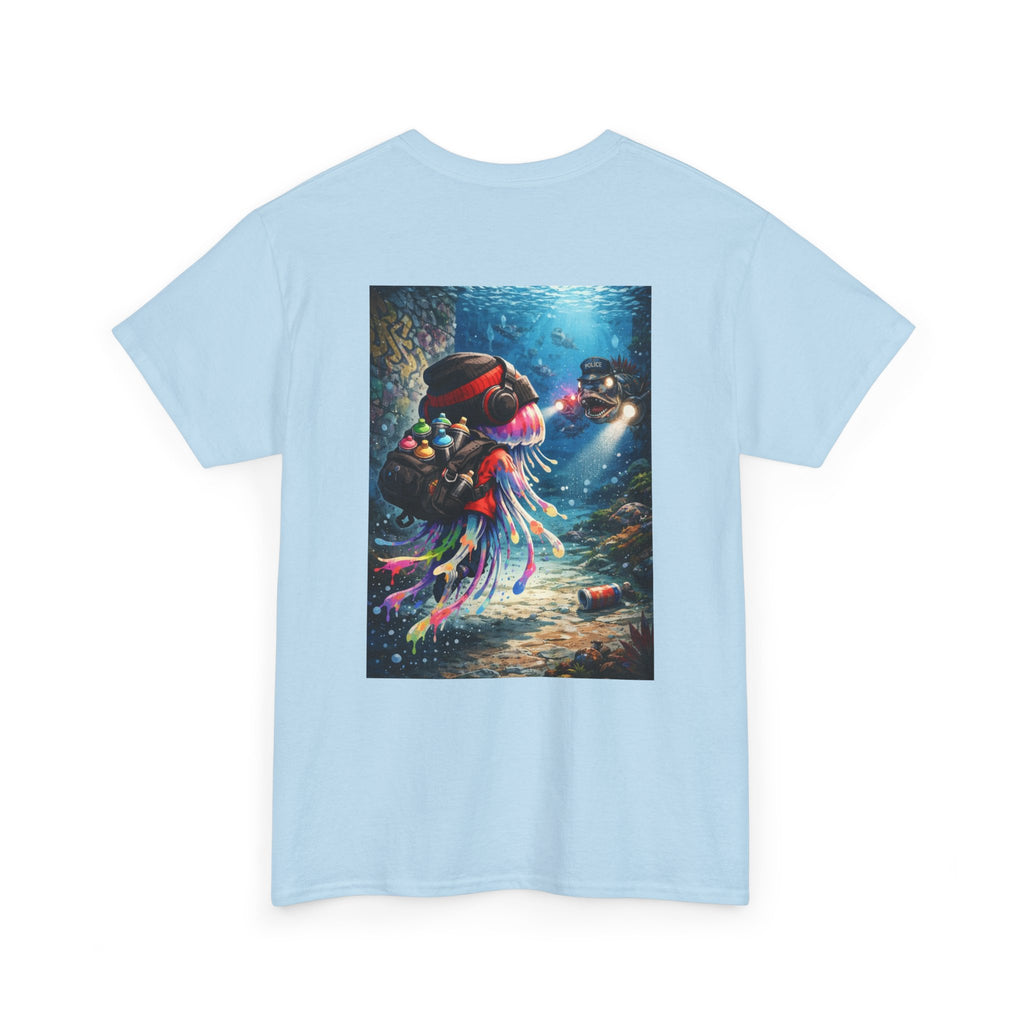 Graffiti Jellyfish - Graphic T-Shirt