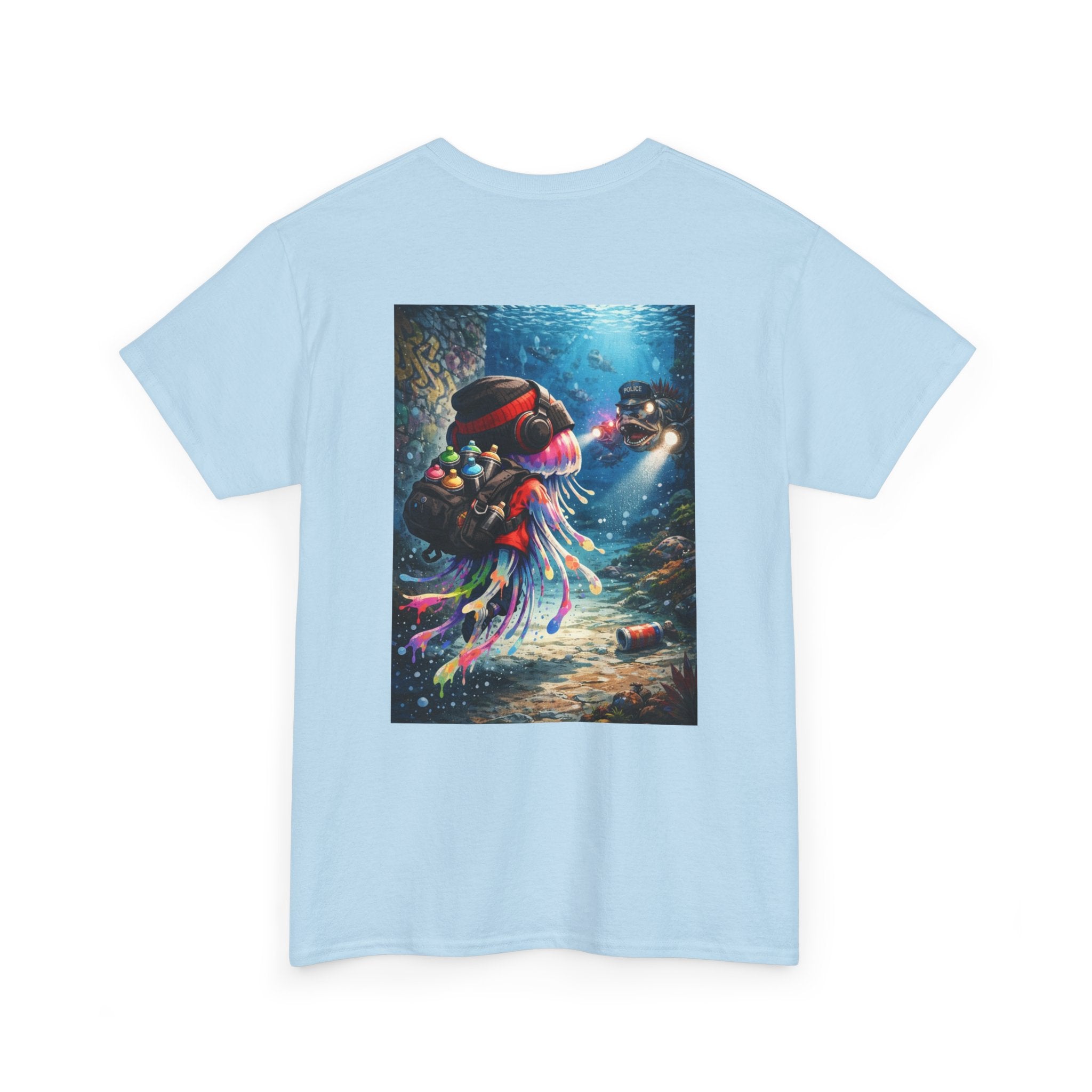 Graffiti Jellyfish - Graphic T-Shirt