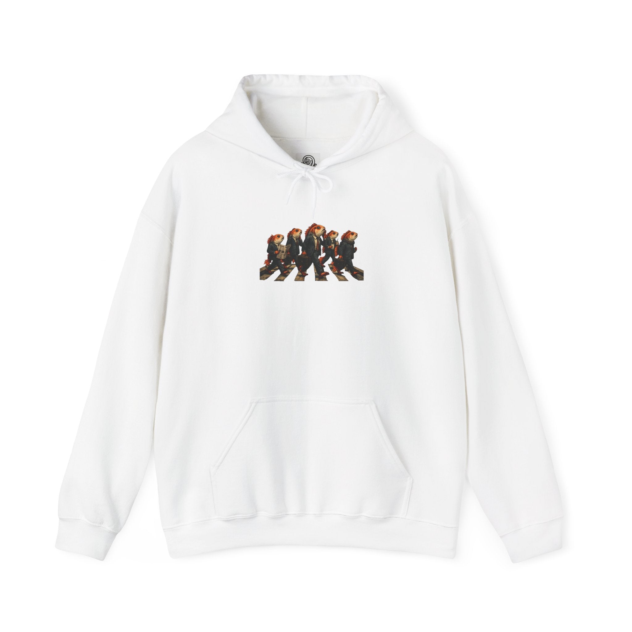 Fish in NYC Graphic Hoodie