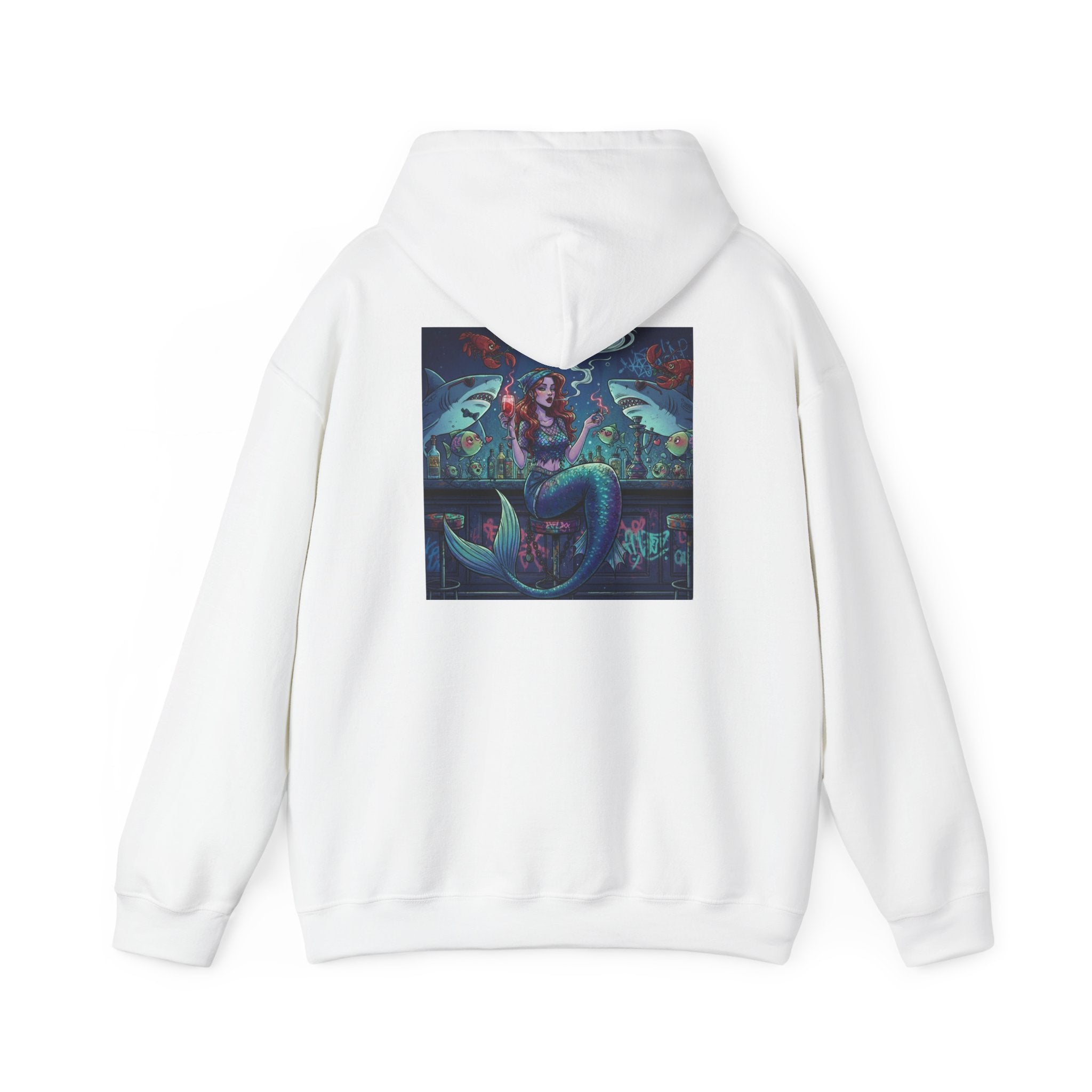 Mermaid at the bar - Graphic hoodie