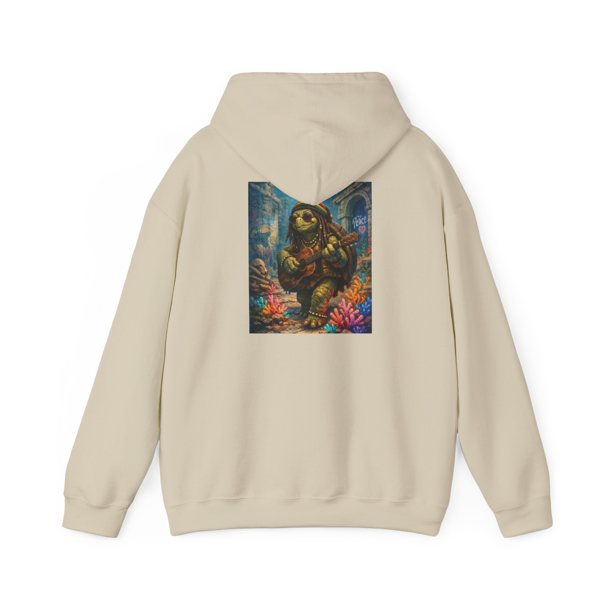 Reggae turtle - Graphic Hoodie