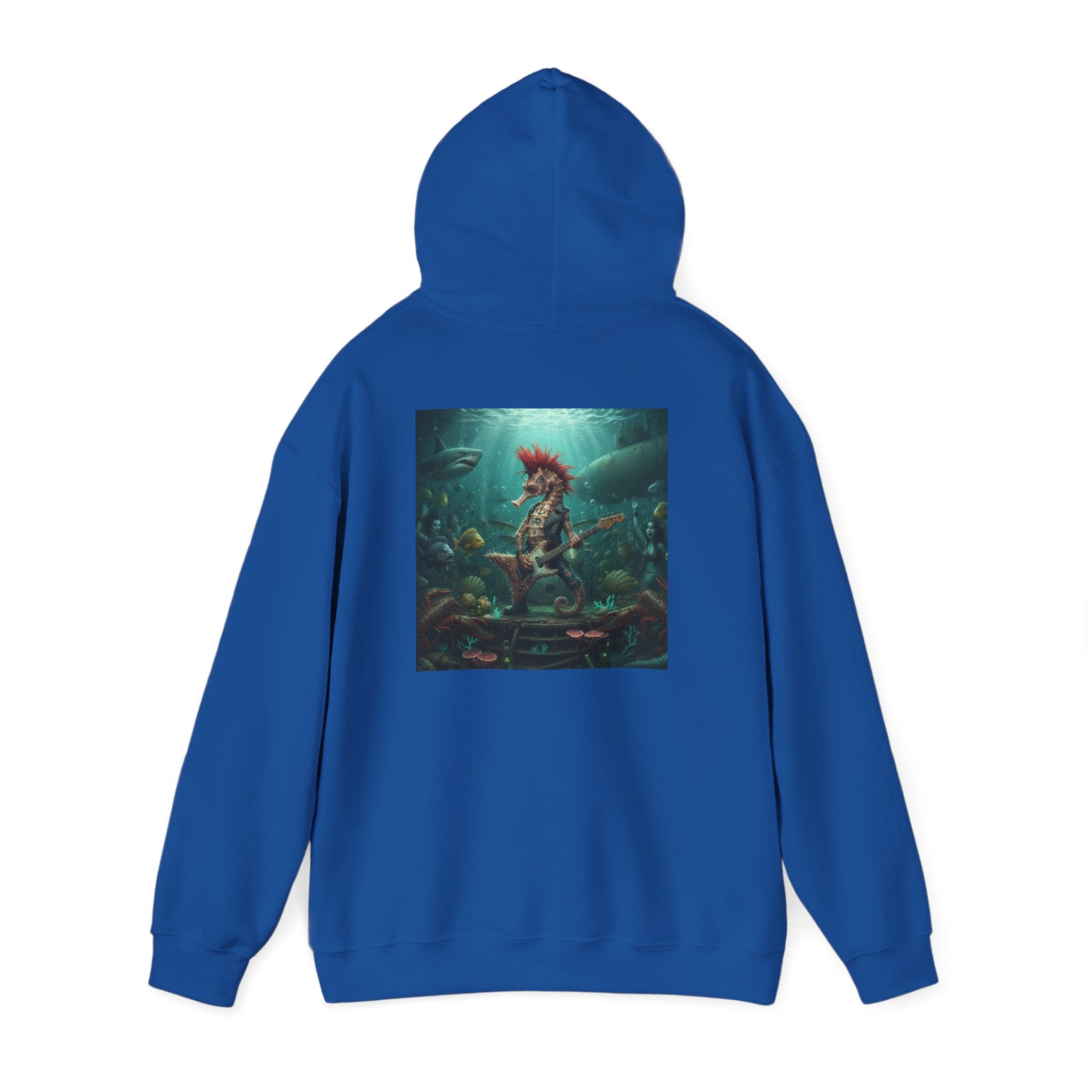 Rockstar Seahorse - Graphic Hoodie