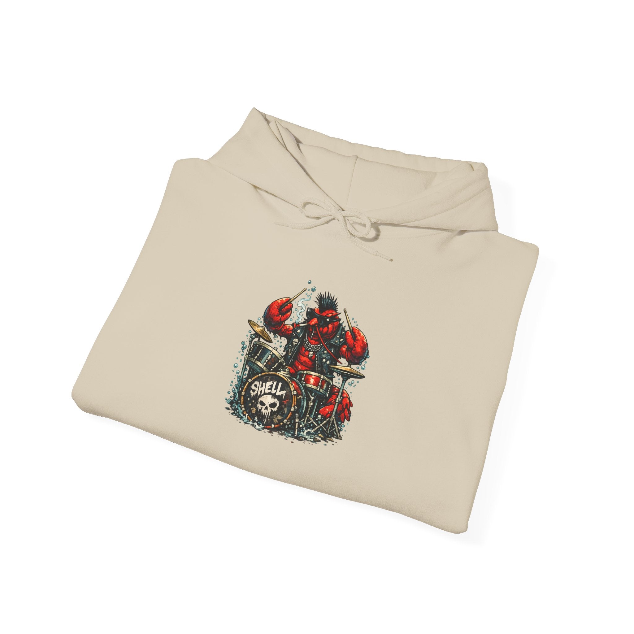 Drummer Lobstar - Graphic Hoodie