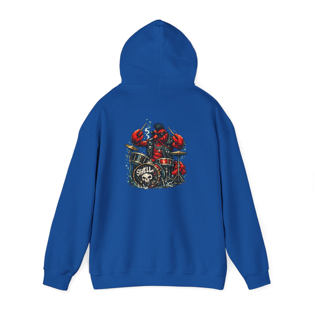 Lobster drums - "Made under pressure. Made below sea level." - Graphic Hoodie