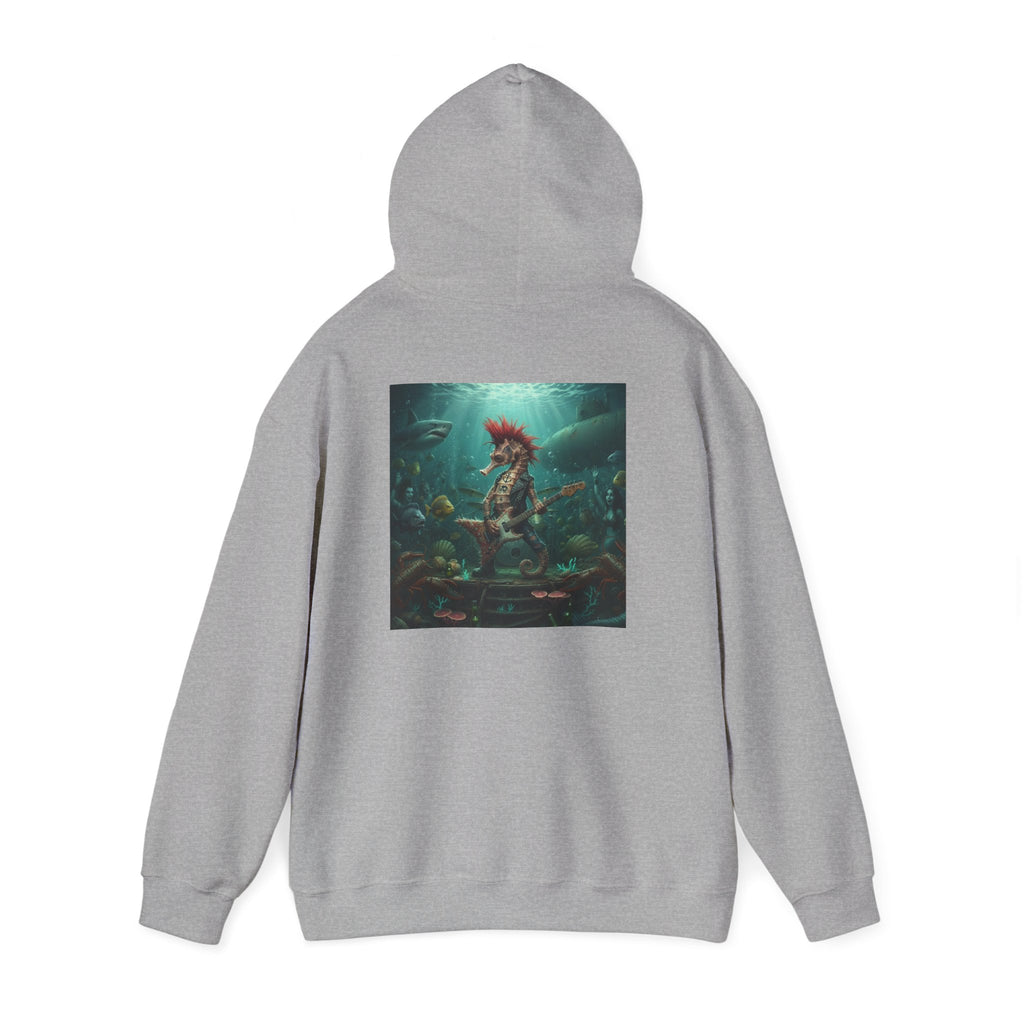 Rockstar Seahorse - Graphic Hoodie