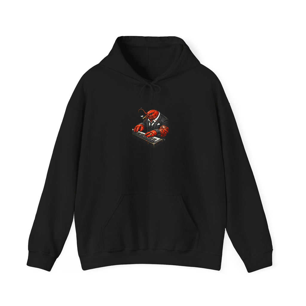 Lobster plays piano too - Graphic Hoodie
