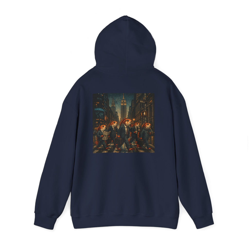 Fish in NYC Graphic Hoodie