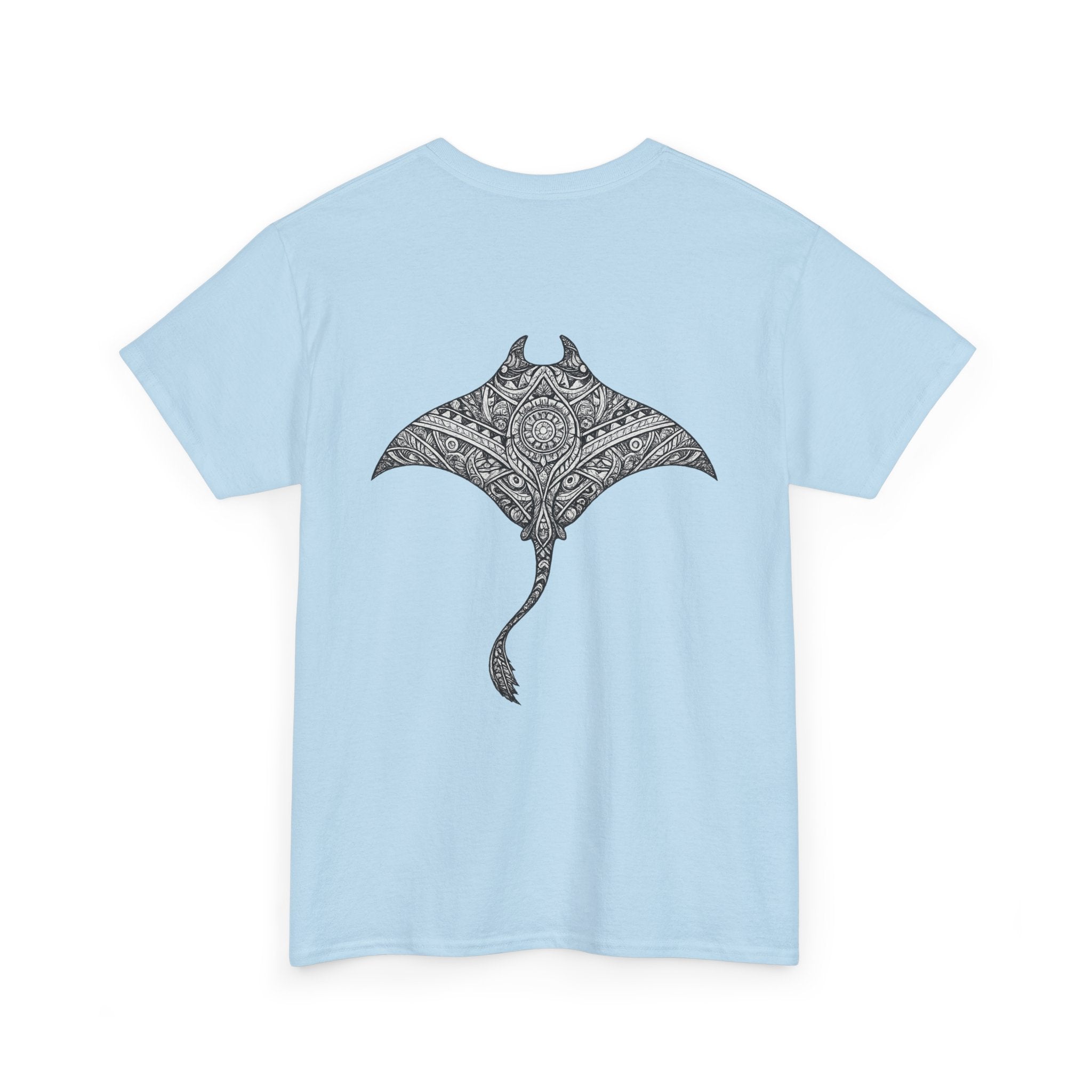 Manta Ray Mandala - "Let the Tide decide" - Graphic T Shirt