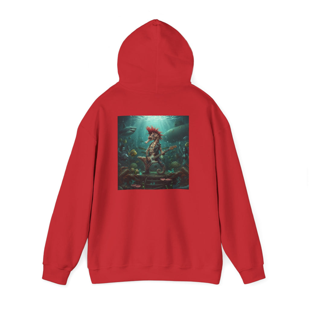 Rockstar Seahorse - Graphic Hoodie