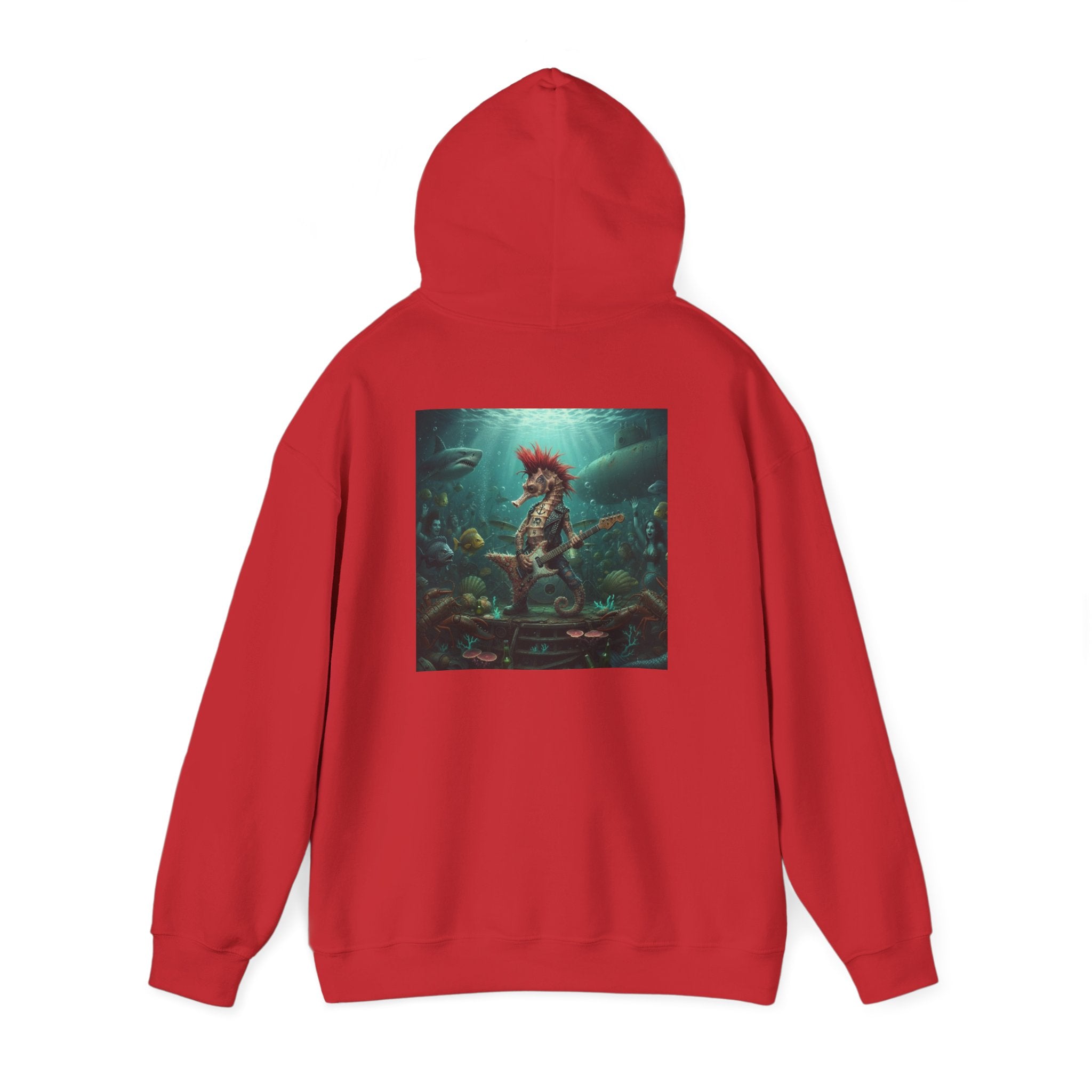 Rockstar Seahorse - Graphic Hoodie