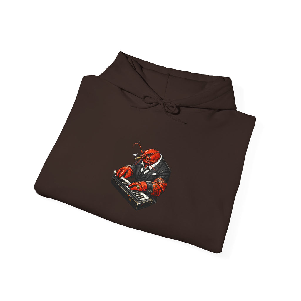 Lobster plays piano too - Graphic Hoodie