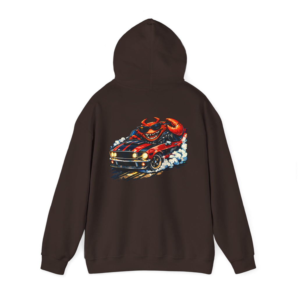 Joyrider Crab - "Made under pressure. Made below sea level." - Graphic hoodie