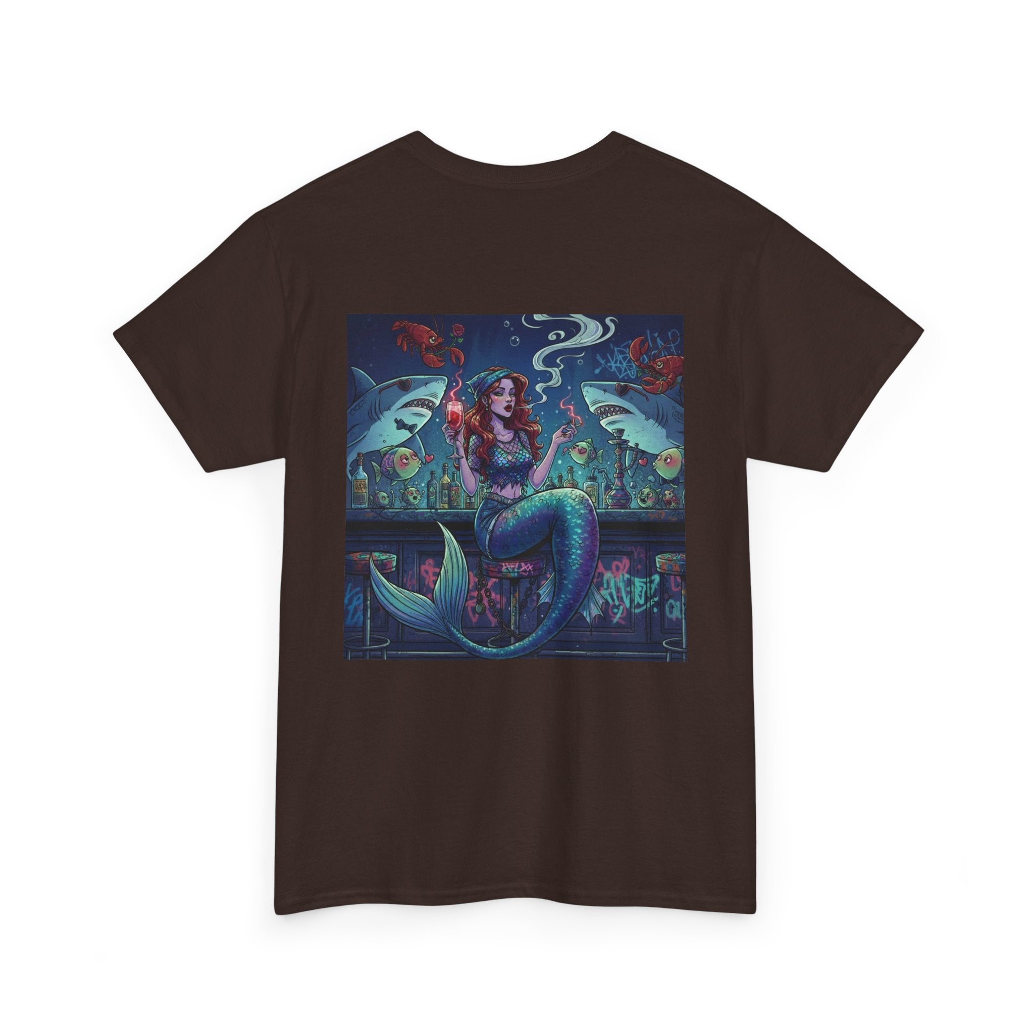 Mermaid at the Bar - Graphic T-Shirt
