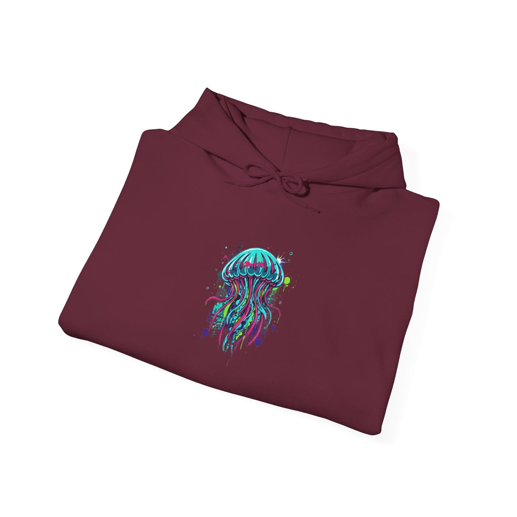 Graffiti Jellyfish - Graphic Hoodie