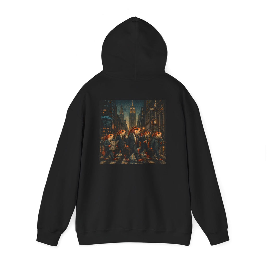 Fish in NYC Graphic Hoodie
