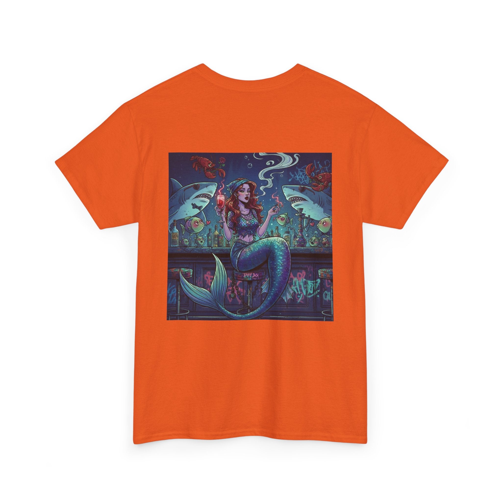 Mermaid at the Bar - Graphic T-Shirt