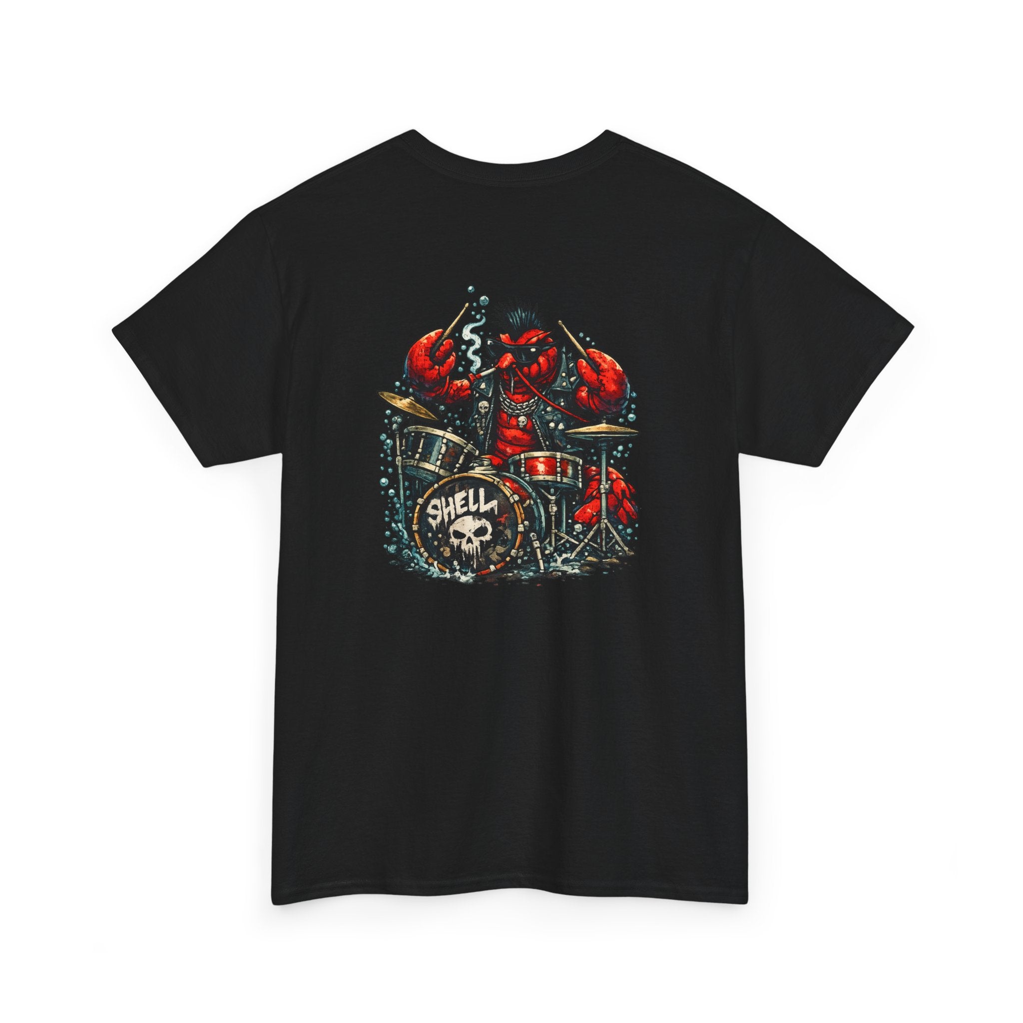 Lobster drums - "Made under pressure. Made below sea level." - Graphic T - Shirt