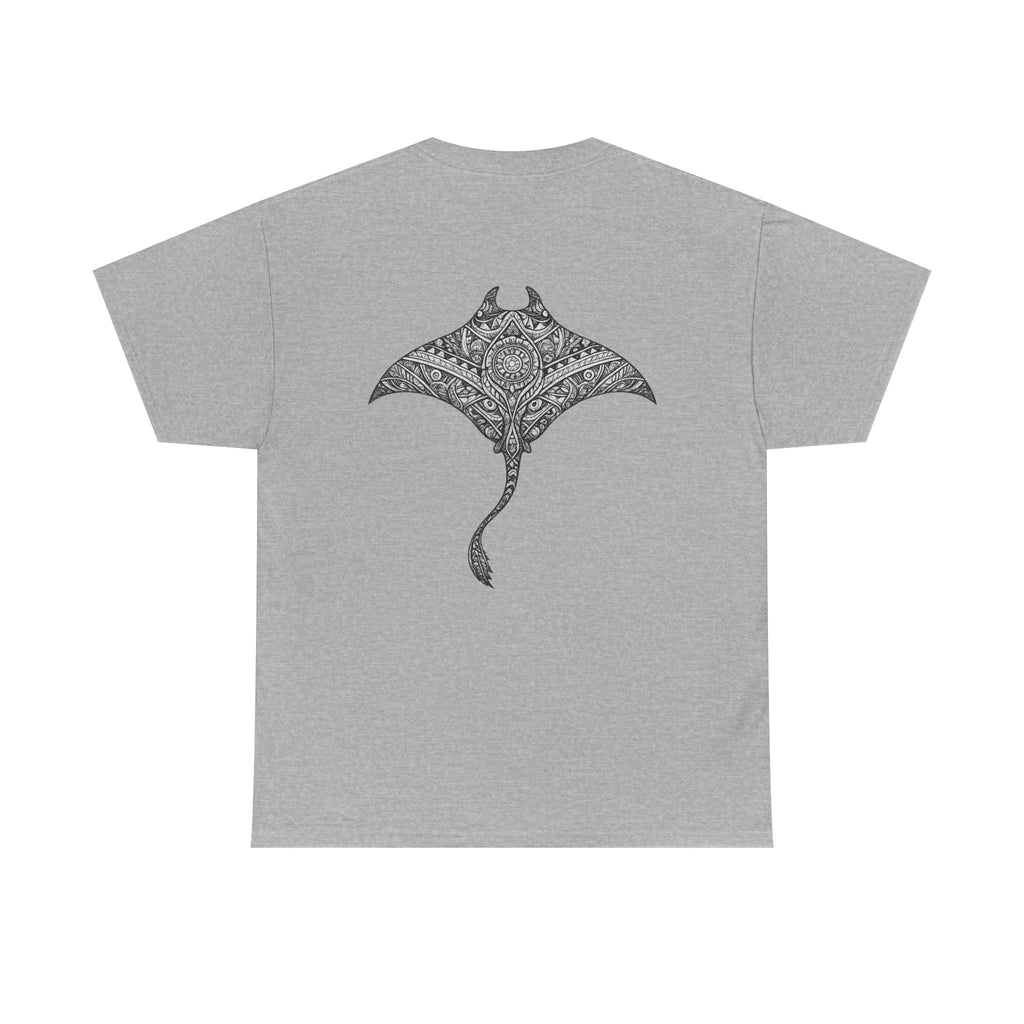 Manta Ray Mandala - "Let the Tide decide" - Graphic T Shirt