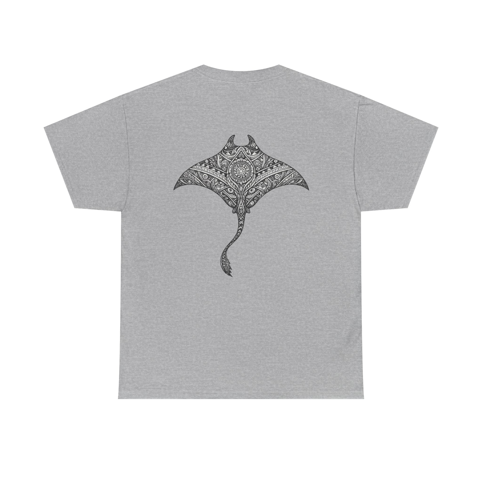 Manta Ray Mandala - "Let the Tide decide" - Graphic T Shirt