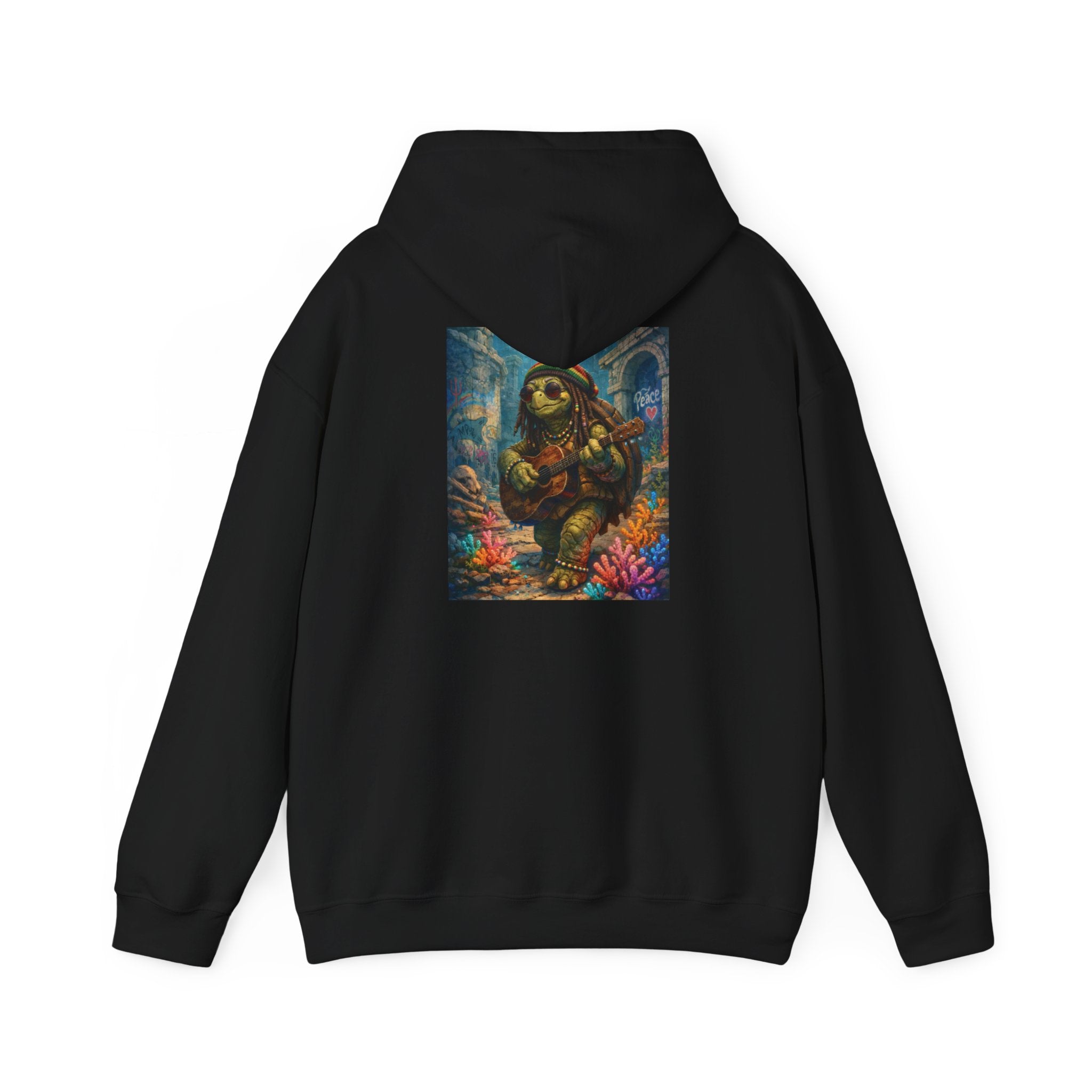 Reggae turtle - Graphic Hoodie