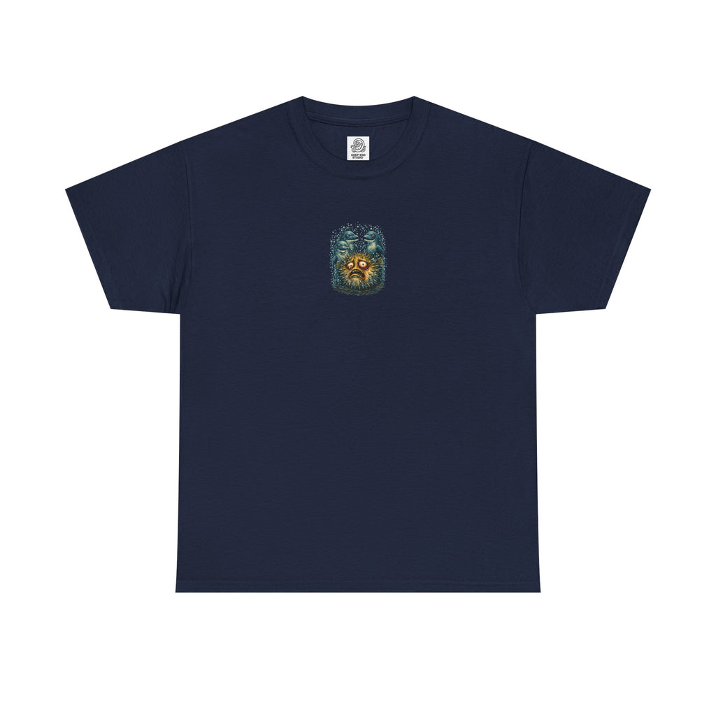 Pass the Puffer - Pufferfish Dolphin Graphic T - Shirt