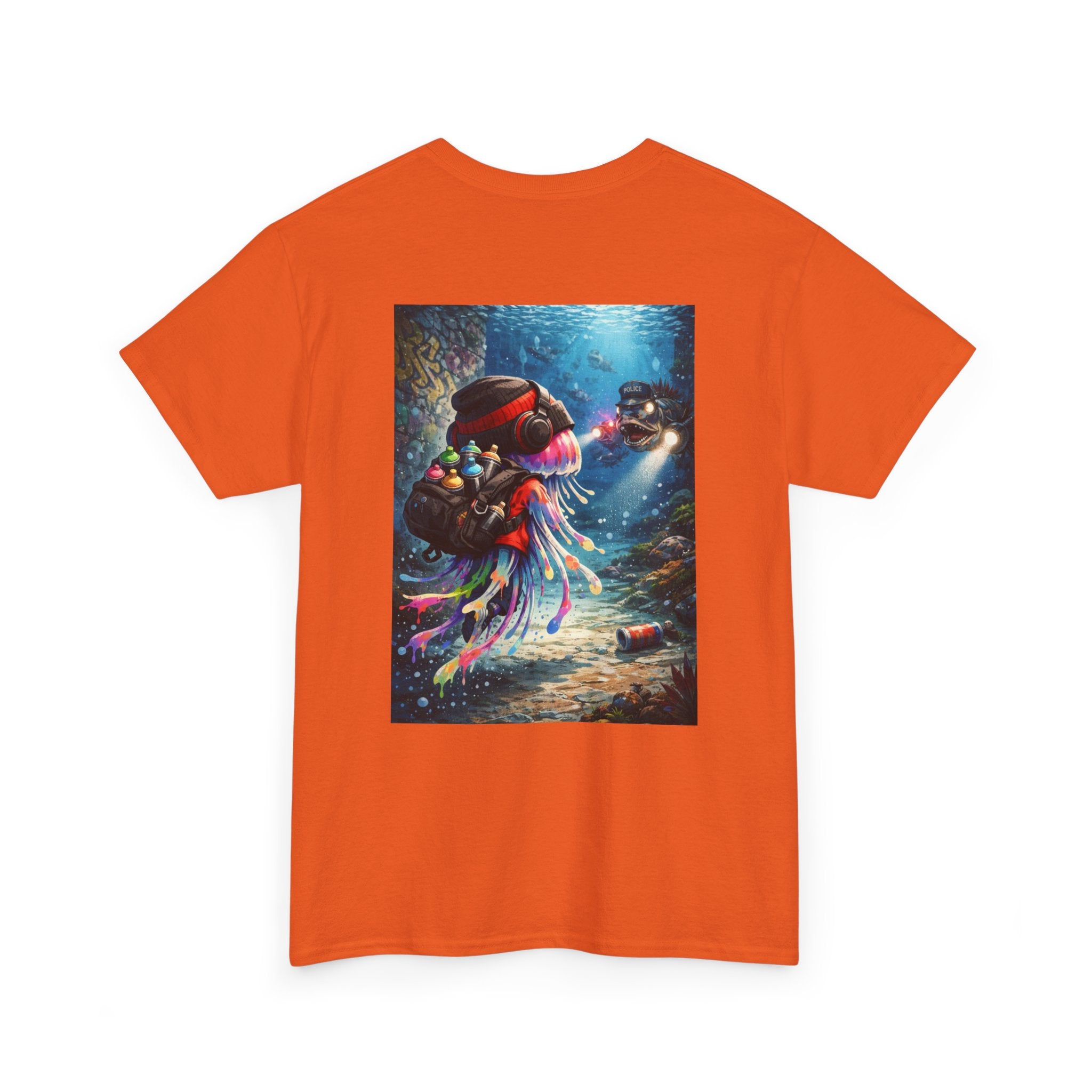 Graffiti Jellyfish - Graphic T-Shirt
