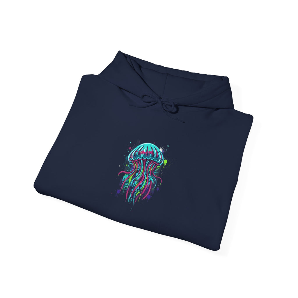 Graffiti Jellyfish - Graphic Hoodie