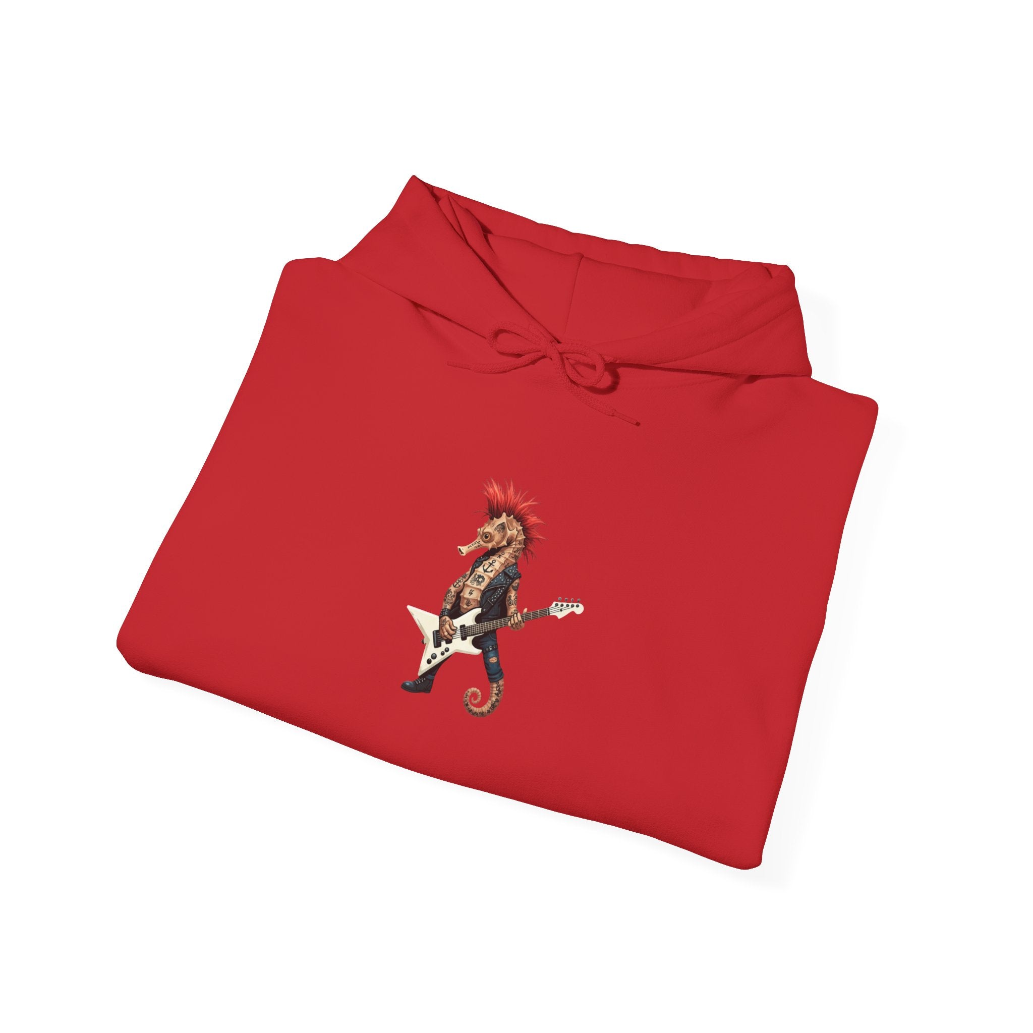 Rockstar Seahorse - Graphic Hoodie