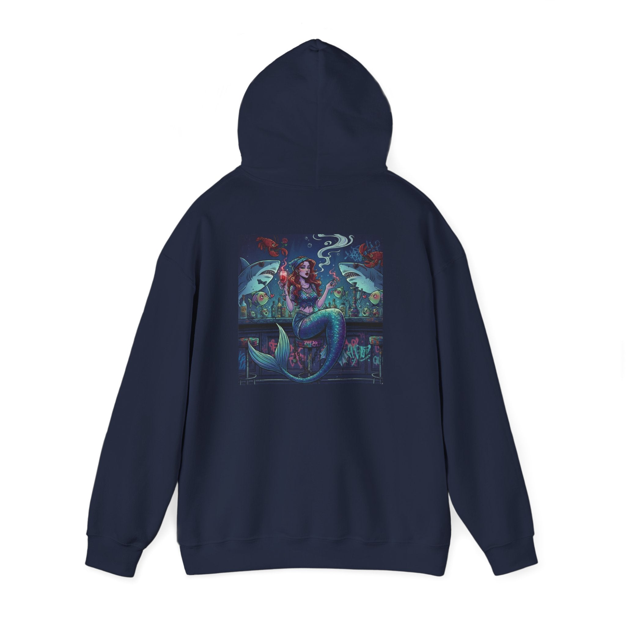 Mermaid at the bar - Graphic hoodie