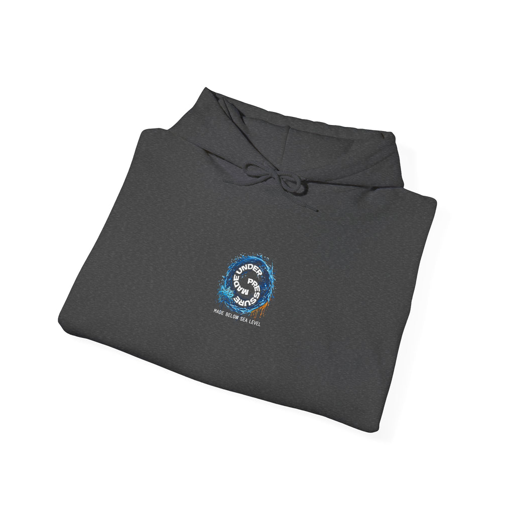 Weightlifting Lobster boss - "Made under pressure. Made below sea level." - Graphic Hoodie