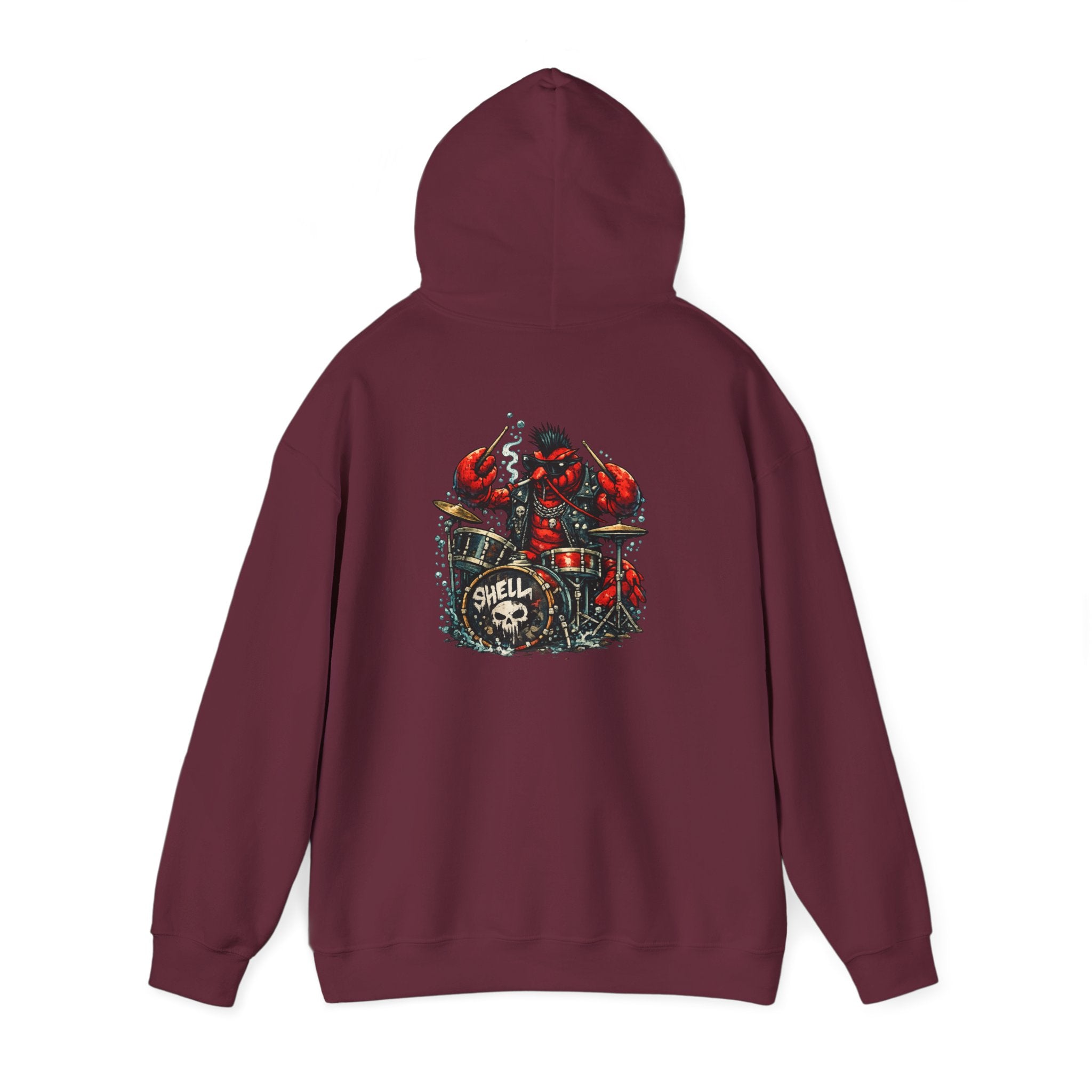 Lobster drums - "Made under pressure. Made below sea level." - Graphic Hoodie