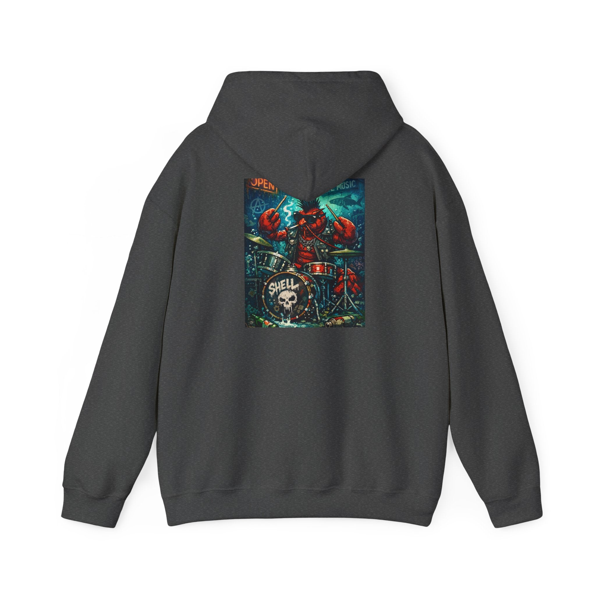 Drummer Lobstar - Graphic Hoodie