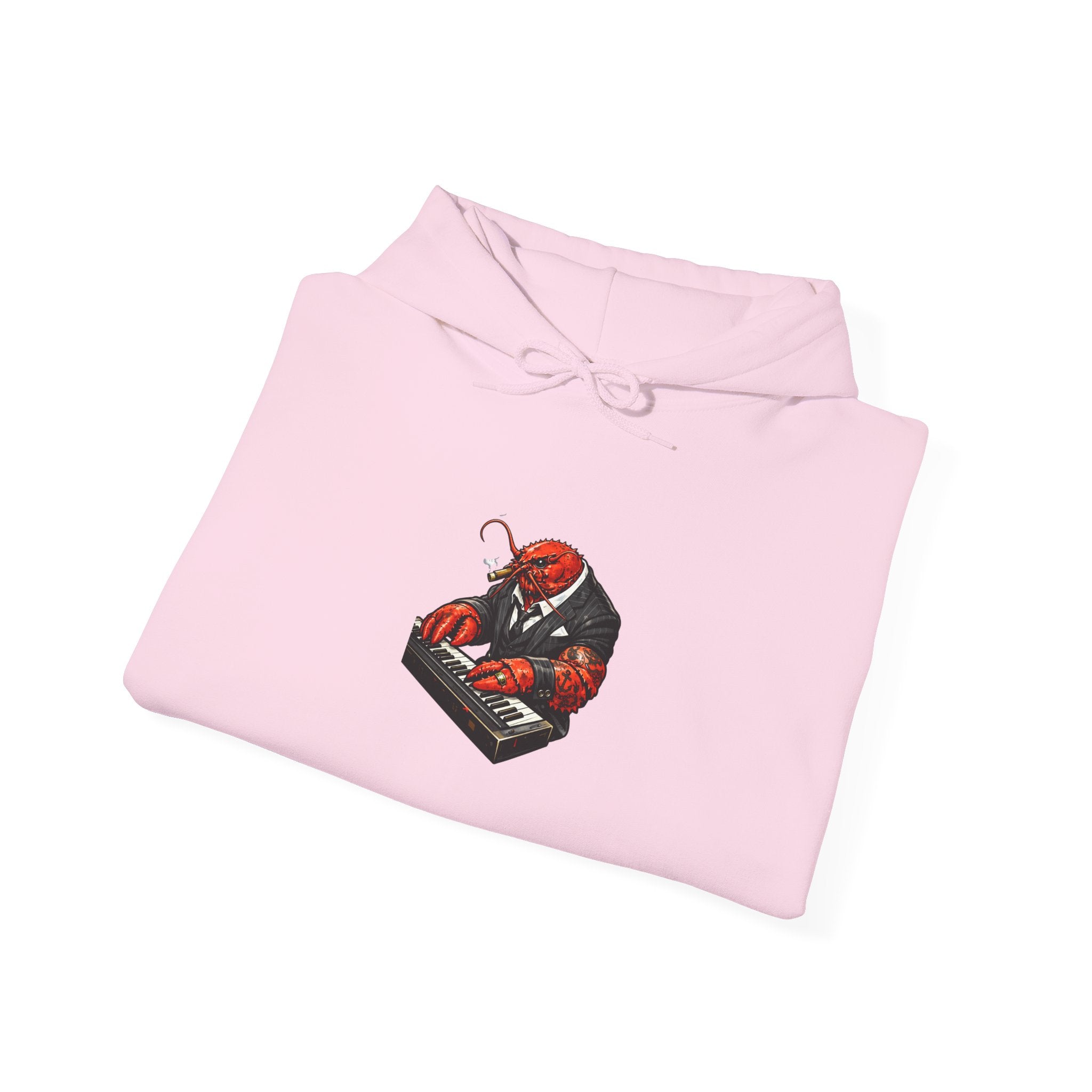 Lobster plays piano too - Graphic Hoodie