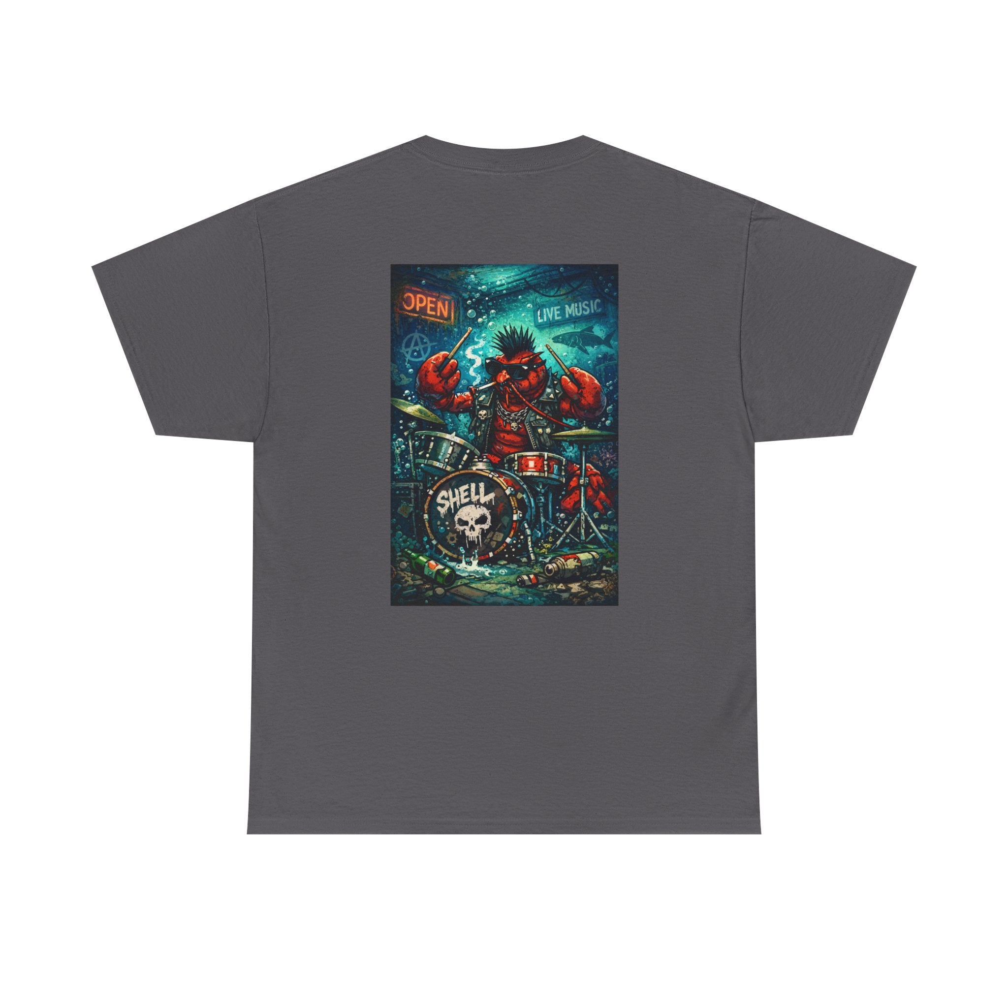 Drummer Lobstar  - Graphic T-Shirt