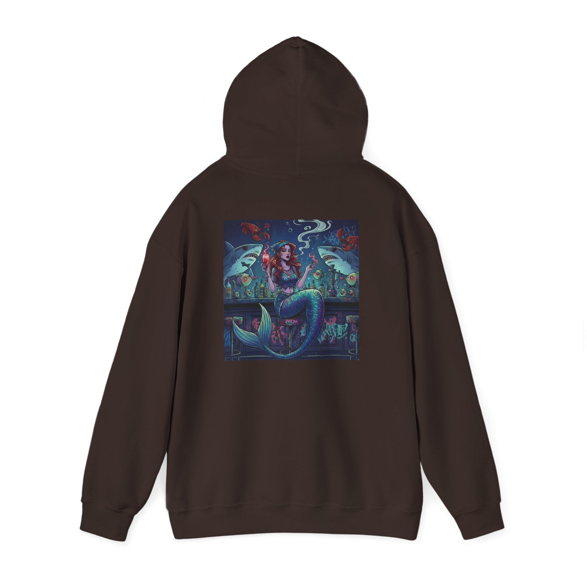 Mermaid at the bar - Graphic hoodie