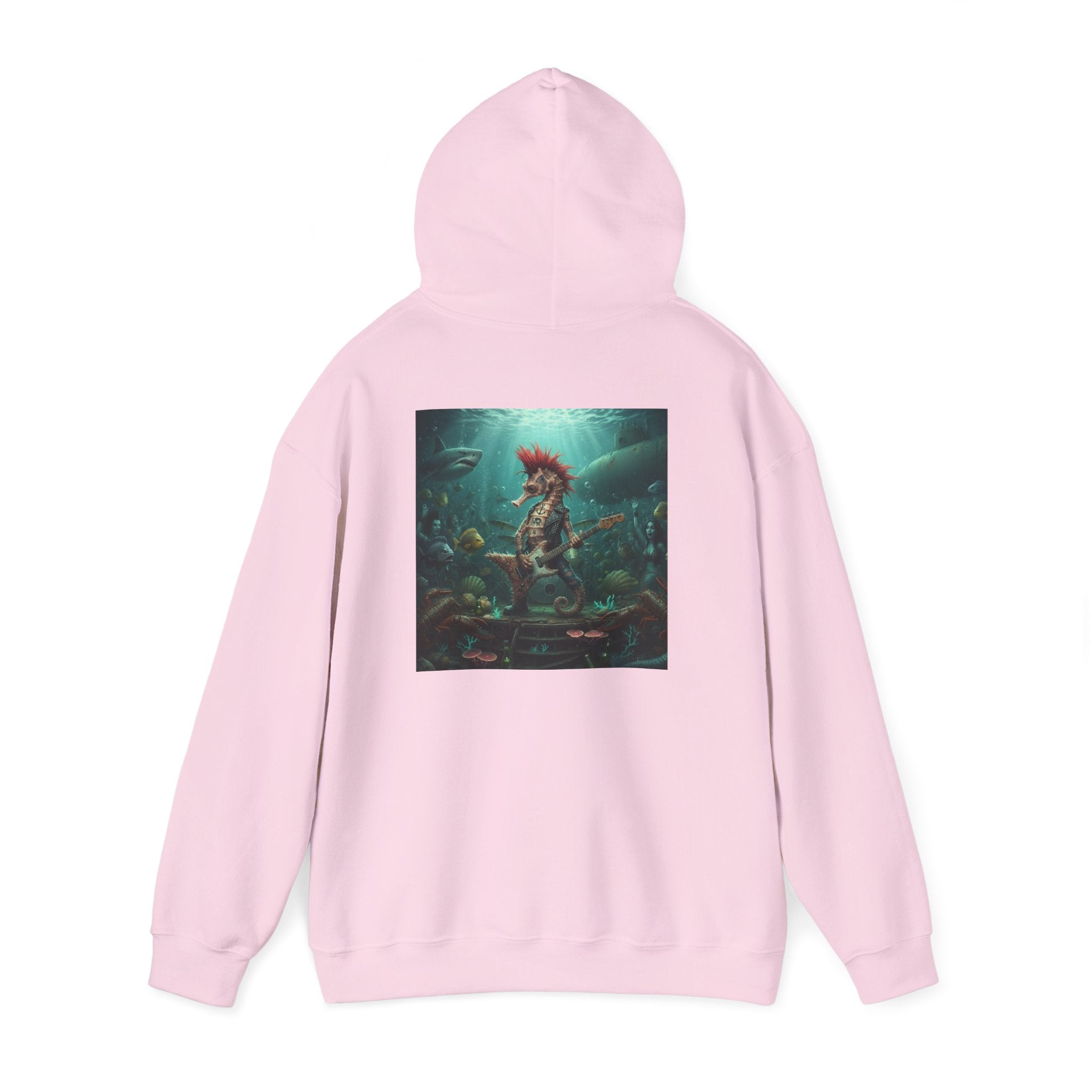 Rockstar Seahorse - Graphic Hoodie