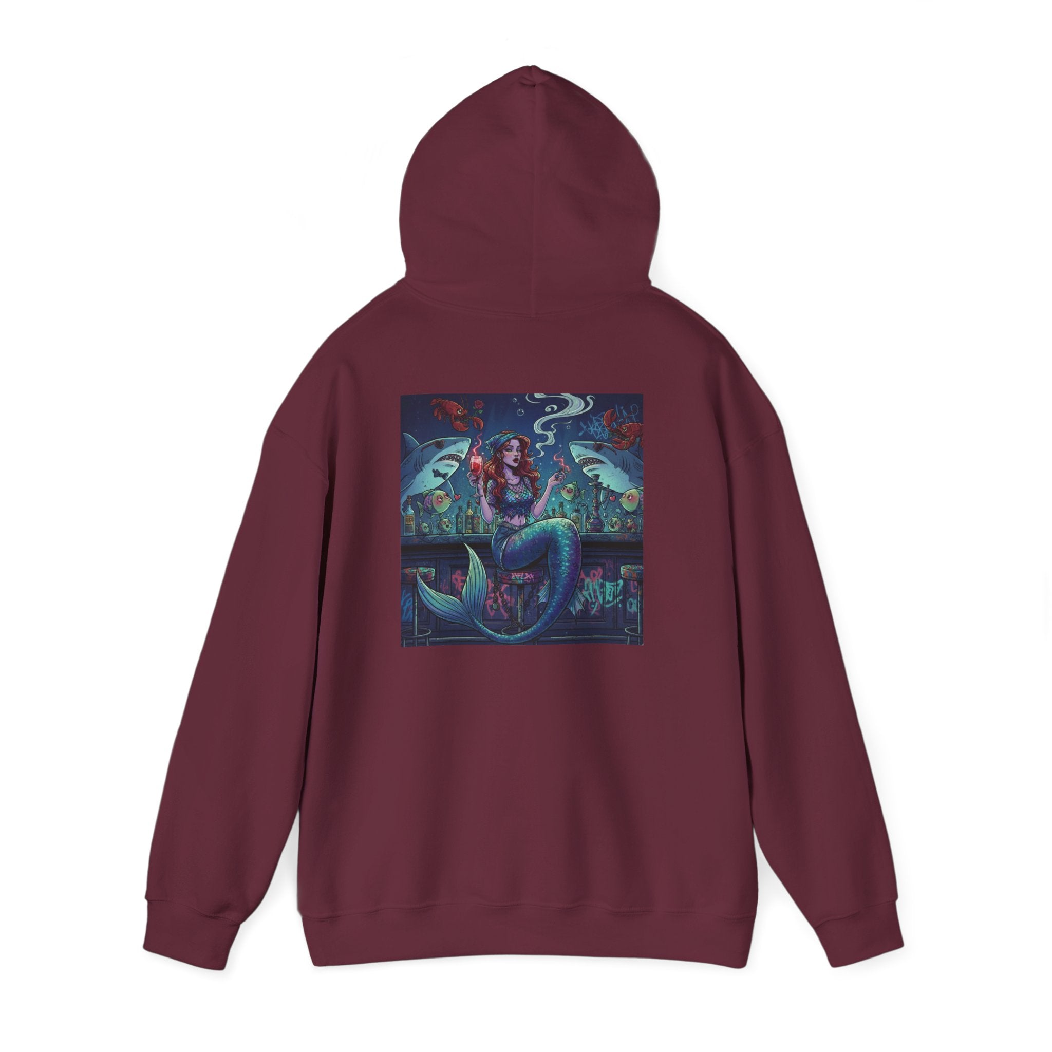 Mermaid at the bar - Graphic hoodie